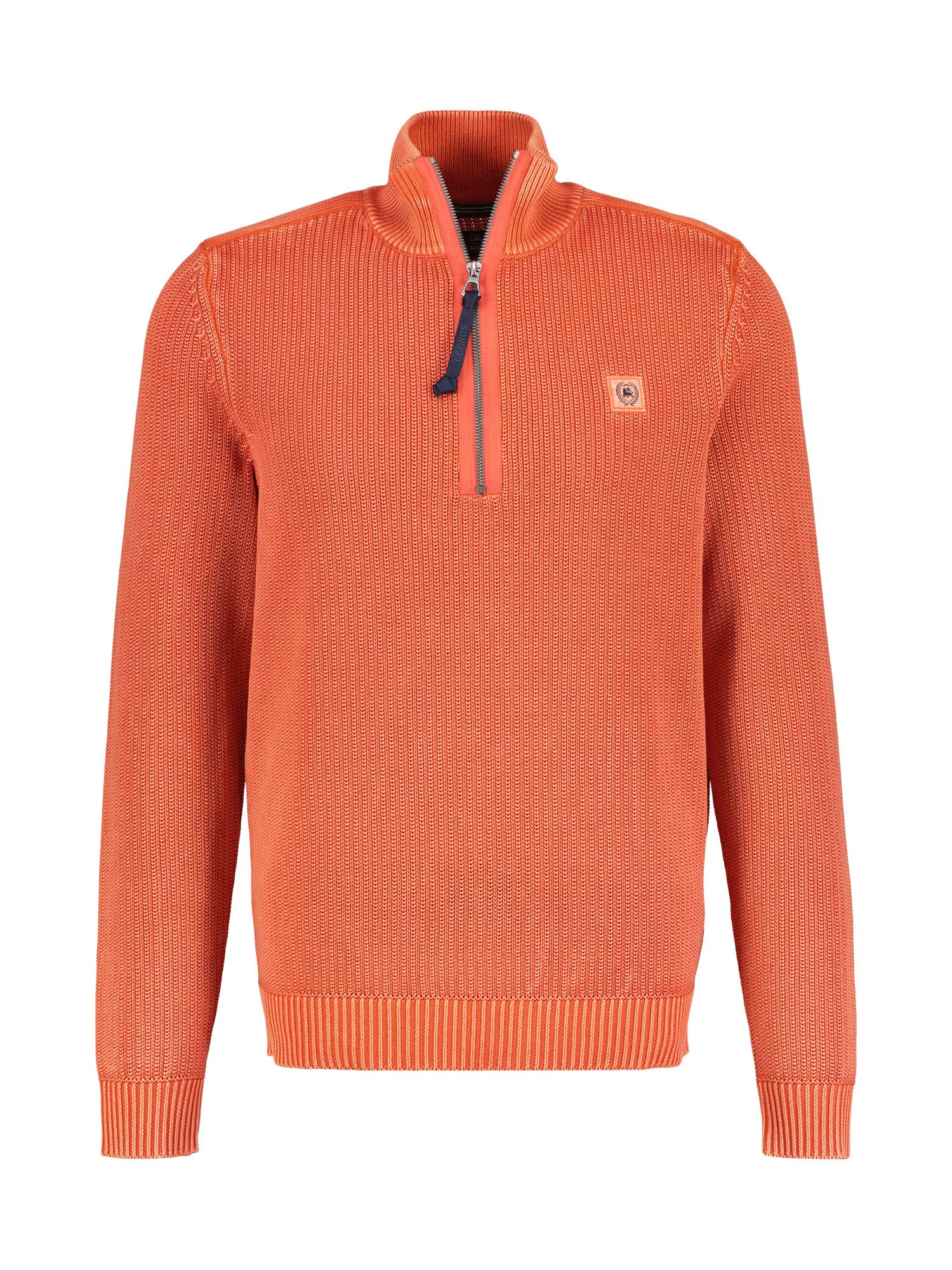 LERROS Strickpullover "LERROS Stricktroyer in modisch verwaschener Optik" günstig online kaufen