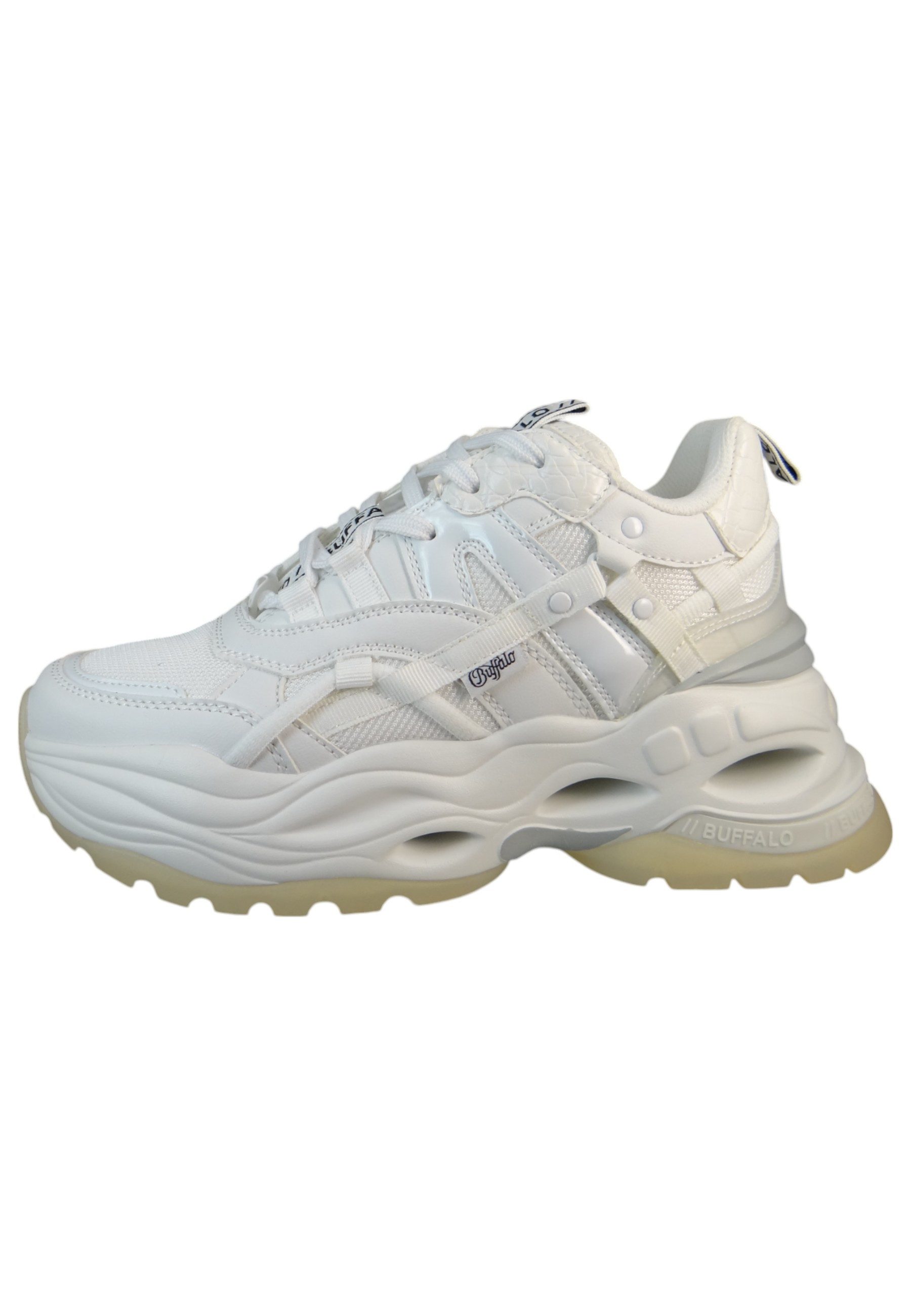 Buffalo 1630350 Triplet Hollow White Sneaker
