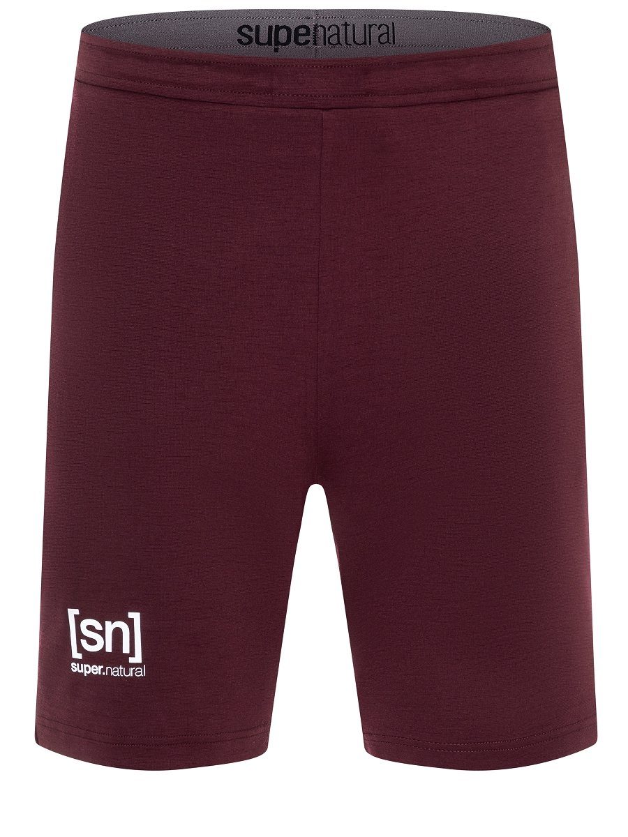 SUPER.NATURAL Shorts Merino Merino-Materialmix MOVEMENT M SHORTS optimaler Wine Tasting Shorts