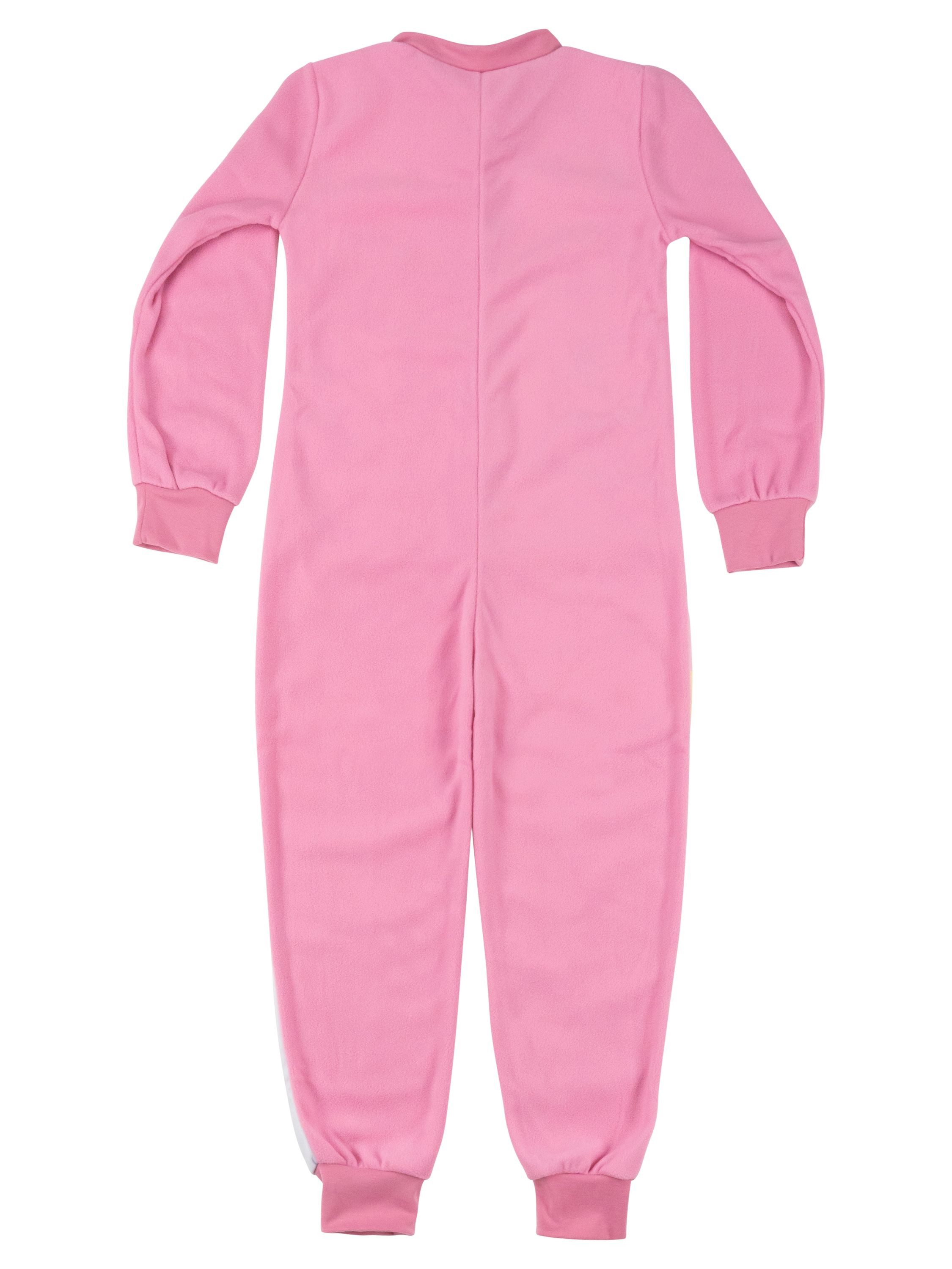 United Labels® Jumpsuit Hello Kitty Jumpsuit Overall Pyjama Schlafanzug langarm – Bild 4 von 5