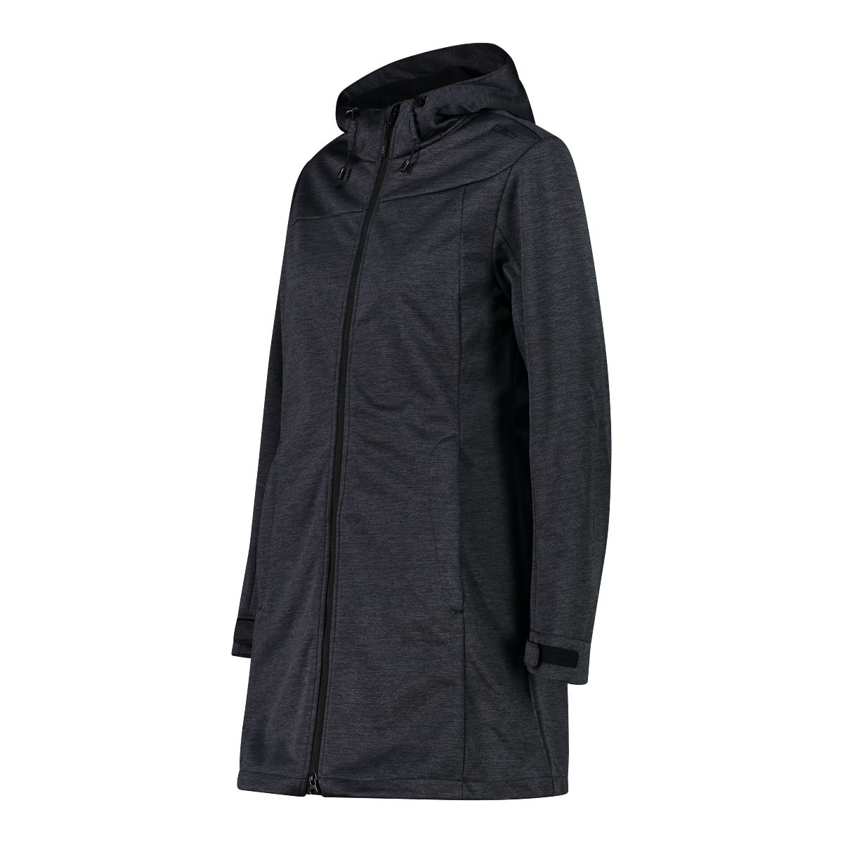 COAT WOMAN FIX Softshelljacke CMP HOOD titanio