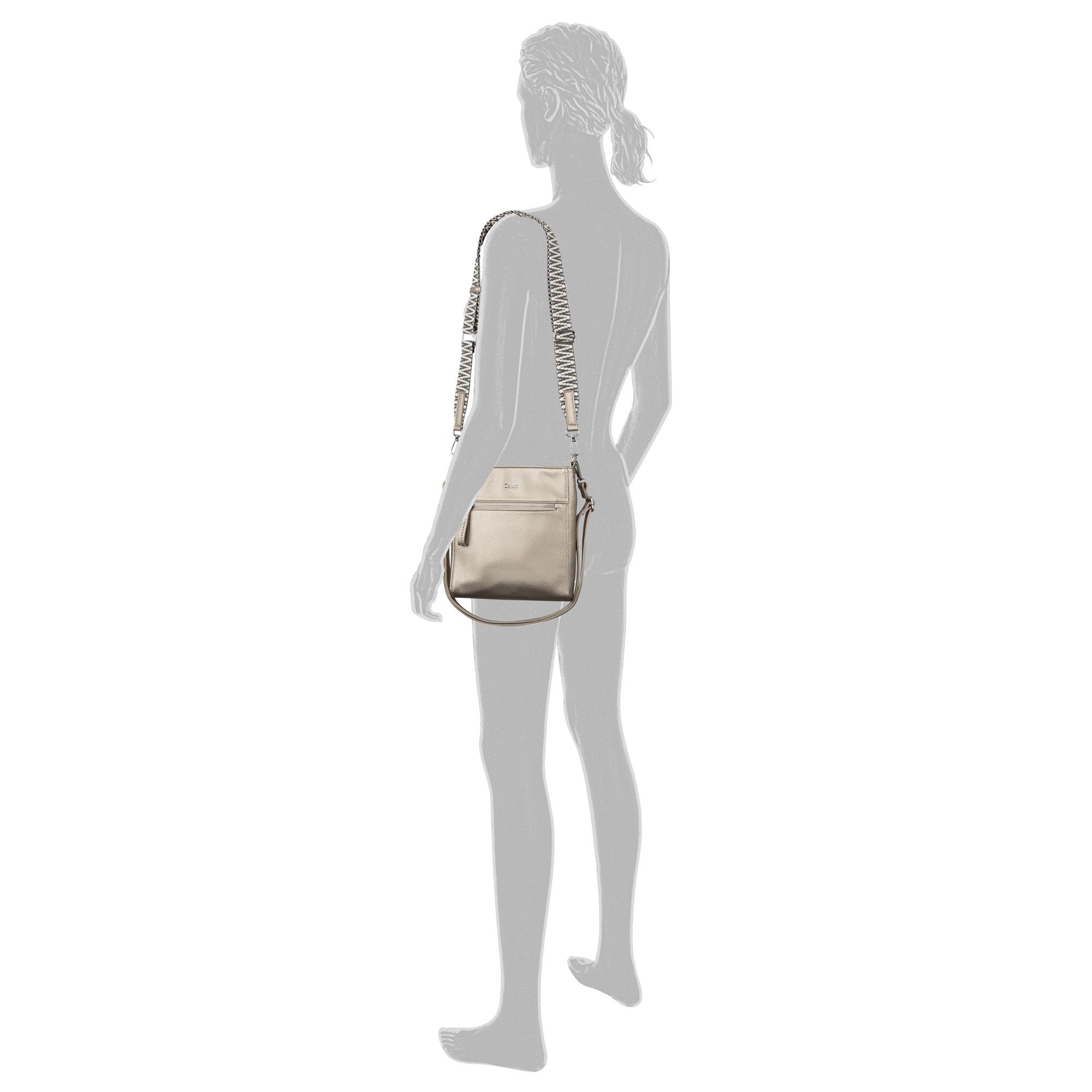 Gabor Umhängetasche Silena (Set, 2 Teile), Damen Schultertasche mit hochwer günstig online kaufen