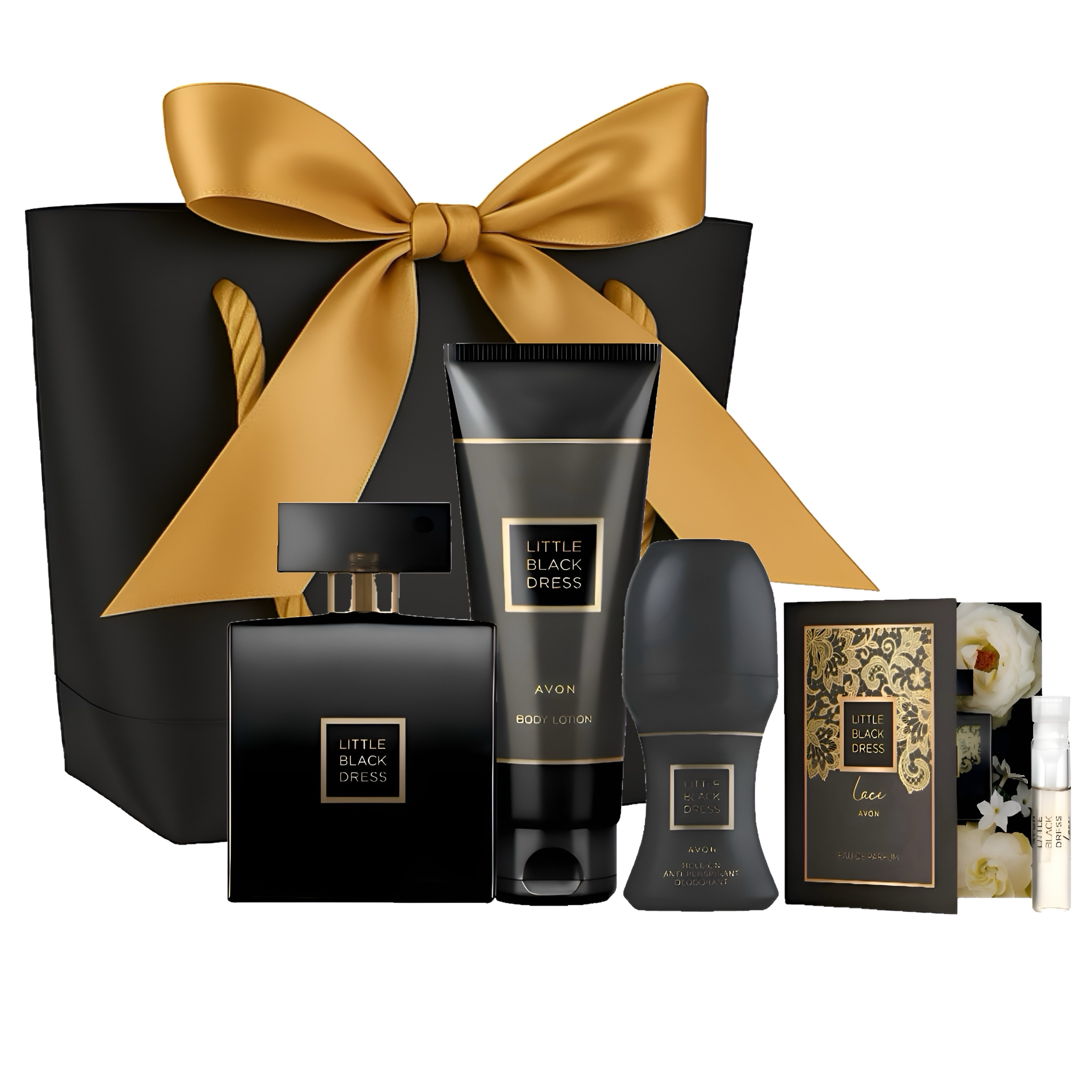 AVON Cosmetics Eau de Parfum LITTLE BLACK DRESS 100 ml Body Lotion Deorolle günstig online kaufen