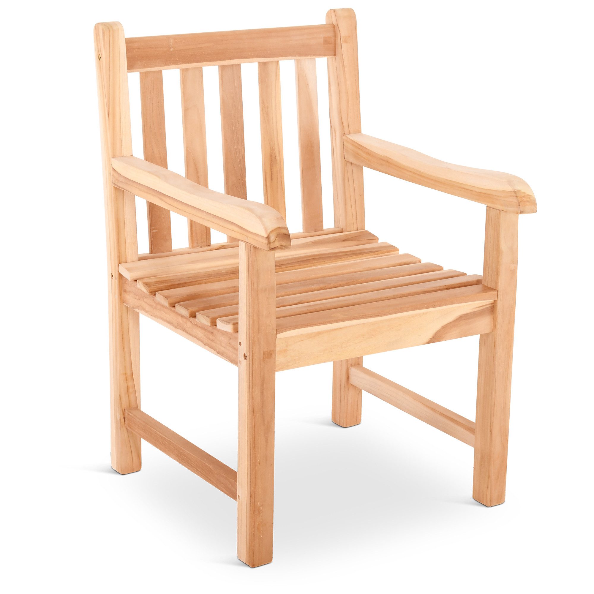 Raburg Gartenstuhl Teak-Holz-Sessel, wetterfestes Teak, Lana XL, langlebig, leicht & robust, UV-beständig & pflegeleicht
