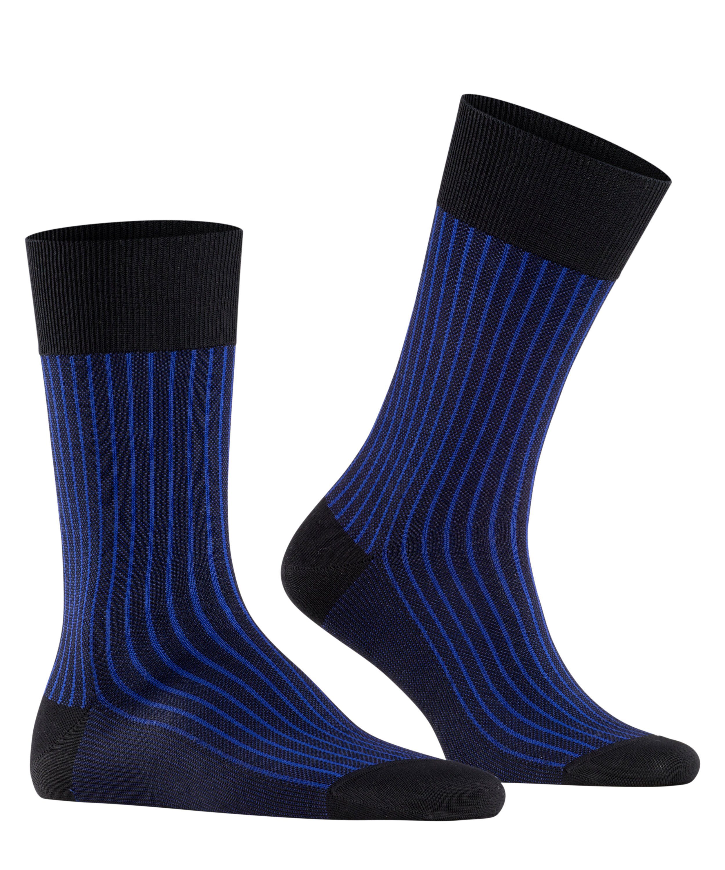 FALKE Stripe Oxford (3000) black Socken (1-Paar)