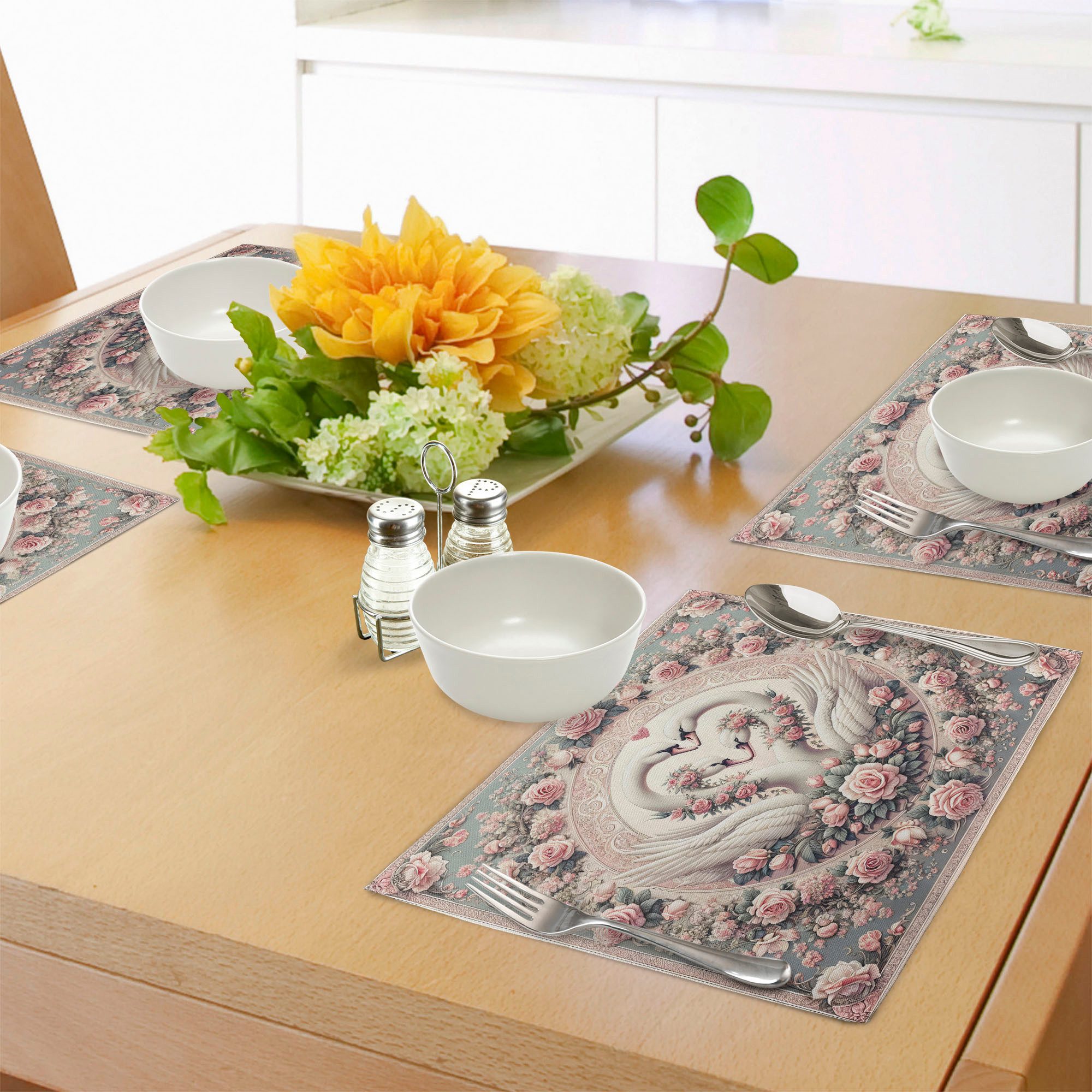 Abakuhaus Platzset Waschbare Stoff Esszimmer Küche günstig online kaufen