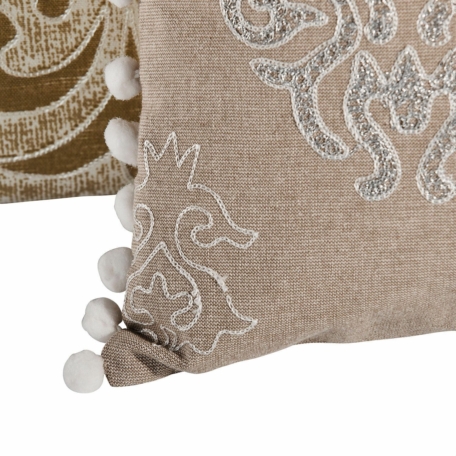 Mirabeau Kissenhülle Kissenhülle 3er Set Emelin creme, none – Bild 4 von 5