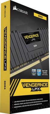 Corsair VENGEANCE® LPX 32 GB (4 x 8 GB) DDR4 DRAM 2666 MHz C16 PC-Arbeitsspeicher