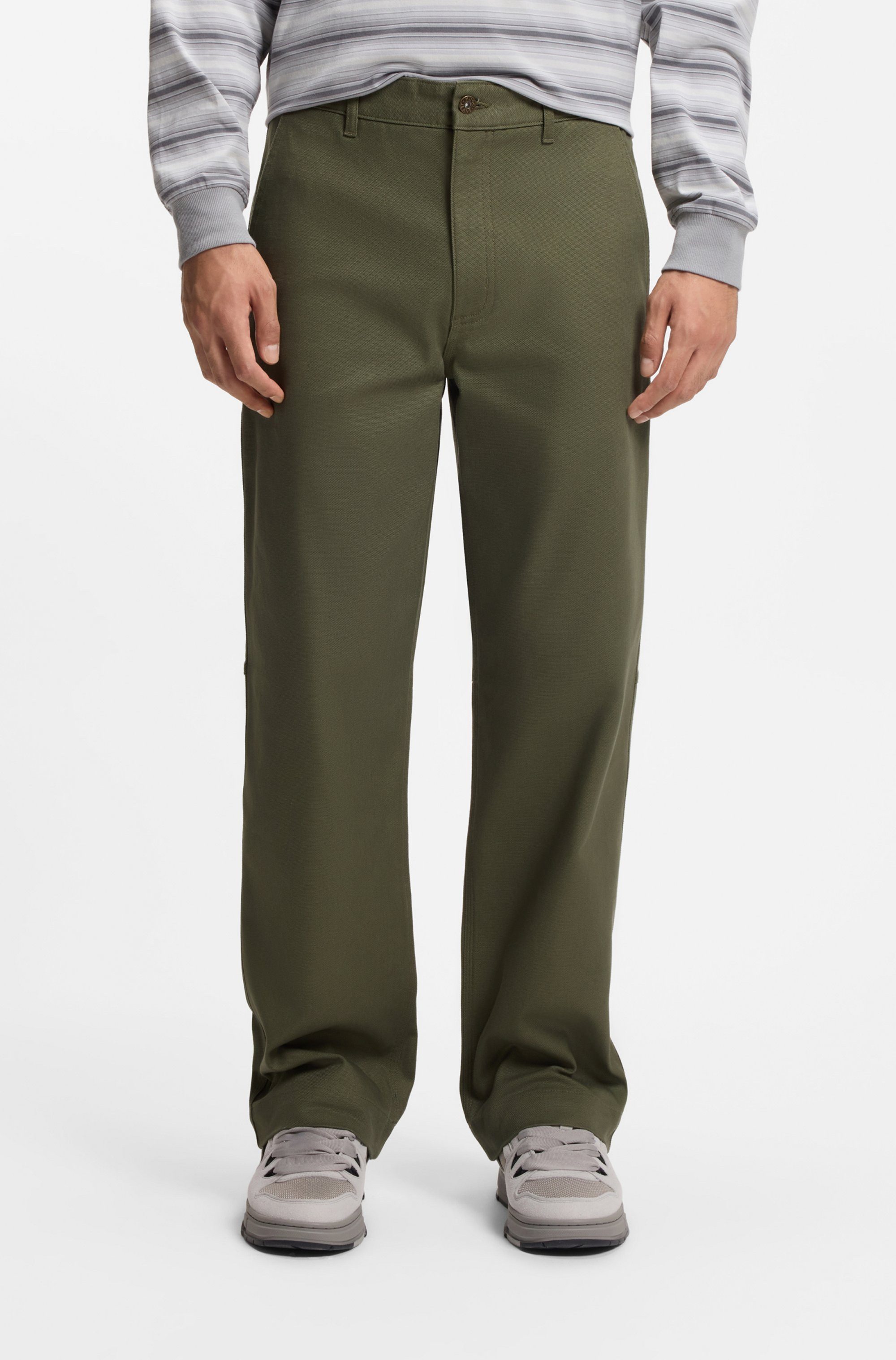 HUGO Blue Chinohose Zarik regular fit mit schmalem Bein günstig online kaufen