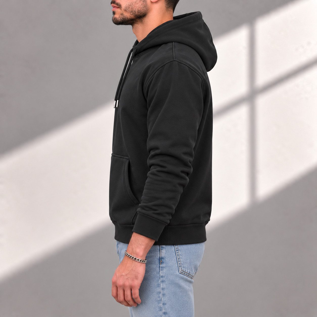 S&S Kapuzensweatshirt Hoodie Herren Kapuzenpullover Moderne Sweatshirt Baumwollmischung (Packung, 1-tlg) Fleece Pullover Hoody – Bild 2 von 5