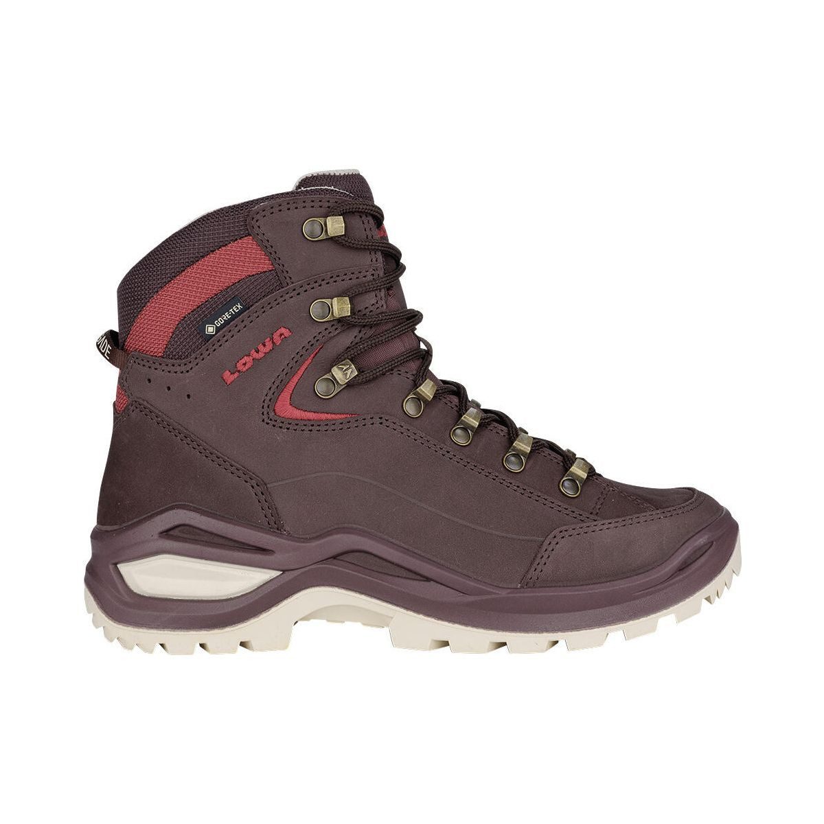 Lowa Renegade EVO GTX Mid Ws Hikingschuh Wasserdichter und atmungsaktiver Damen-Wanderschuh mit perfekter