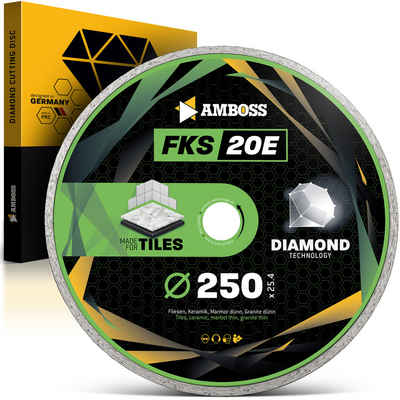 Amboss Werkzeuge Kreissägeblatt Amboss FKS 20E Diamant Trennscheibe 250mm x 2.6 x