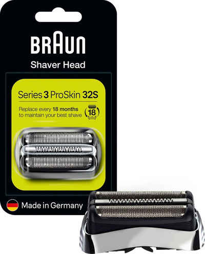 Braun Ersatzscherteil Series 3 32, kompatibel mit Series 3 Rasierern