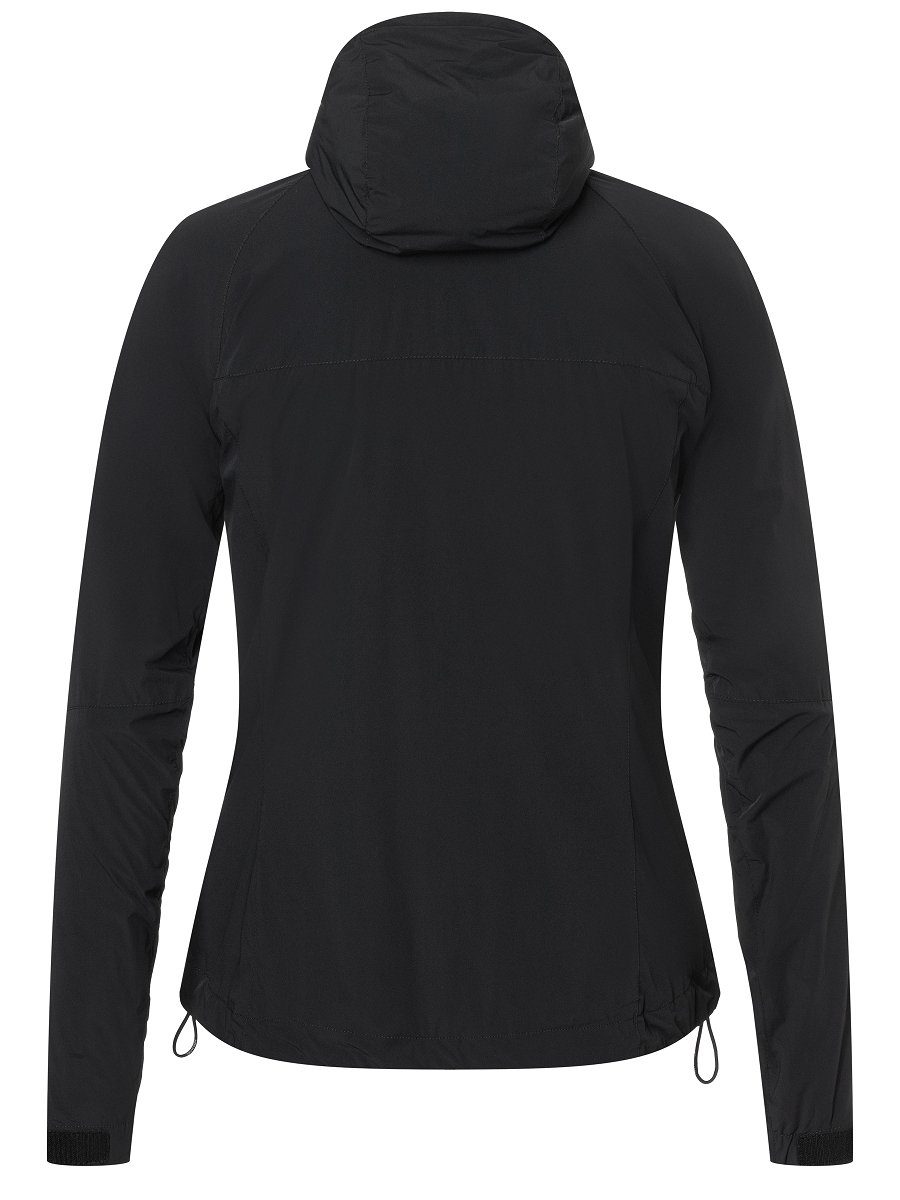 SUPER.NATURAL Outdoorjacke Merino Jacke W ALPINE ACTIVE JACKET funktioneller Merino-Materialmix