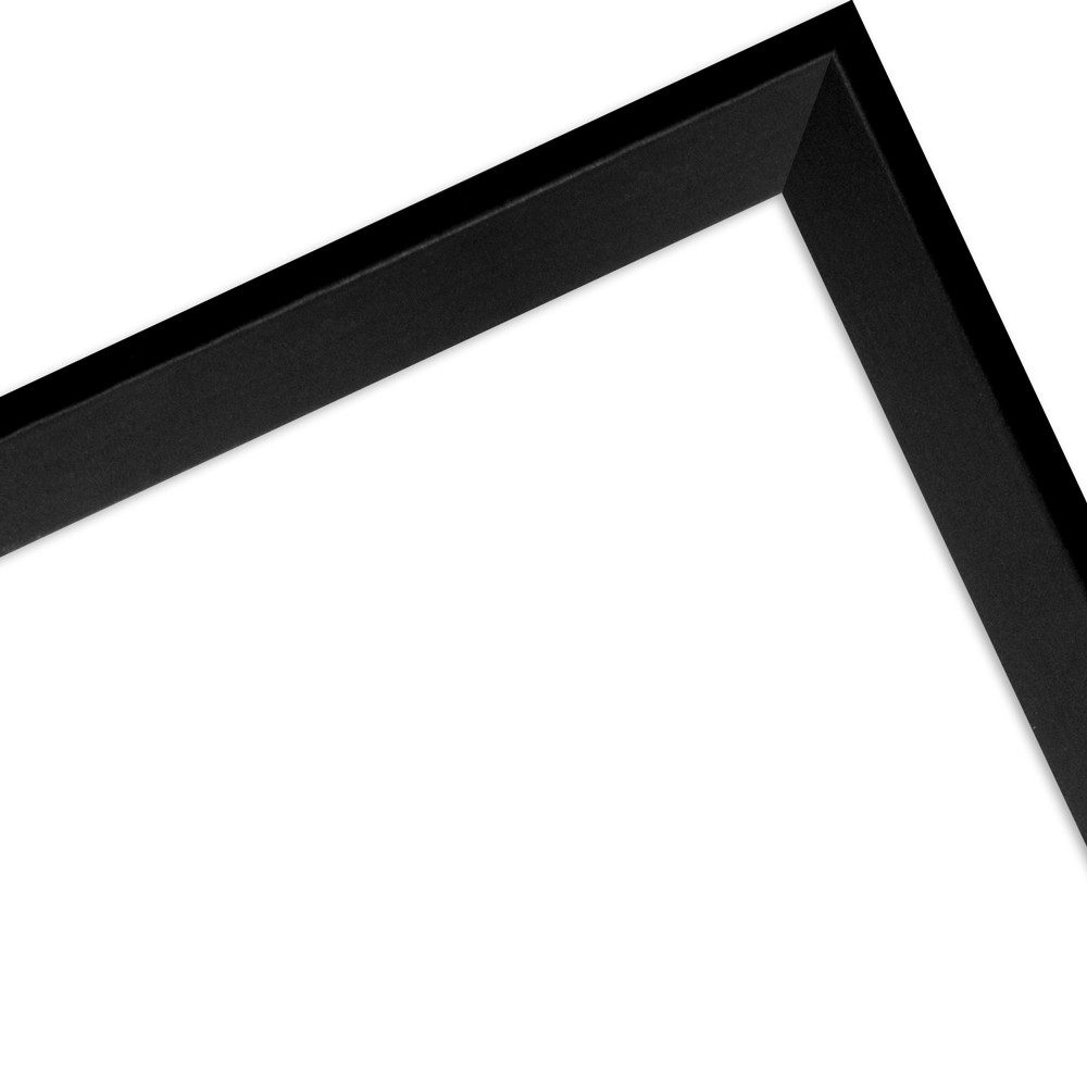 WANDStyle Bilderrahmen H790, Schwarz, aus Massivholz im Vintage Stil