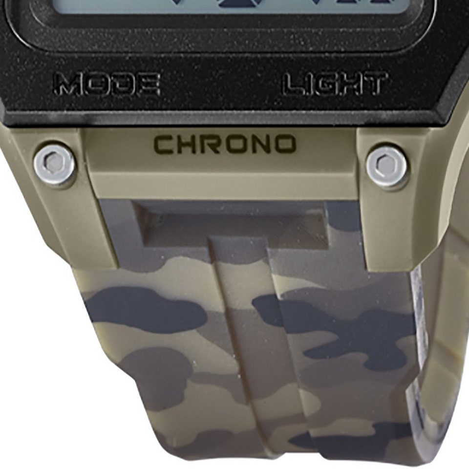 CALYPSO WATCHES Digitaluhr Calypso Herren Uhr Digital K5810/3, Herrenuhr  eckig, groß (ca. 45mm), Kunststoffarmband, Outdoor-Style | Quarzuhren