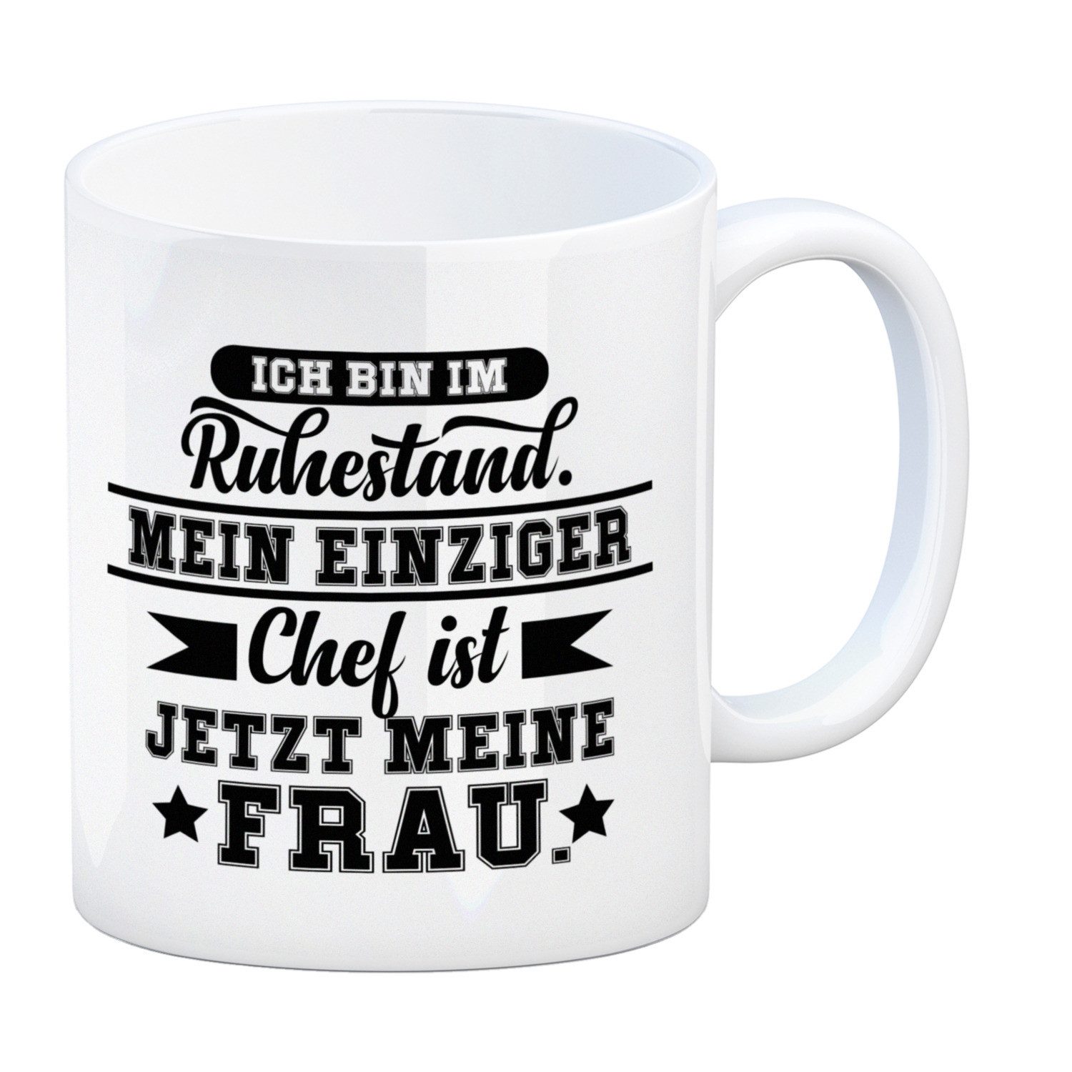 Tasse Rente Kaffeebecher eine lustige Tasse für den Kaffee am Morgen