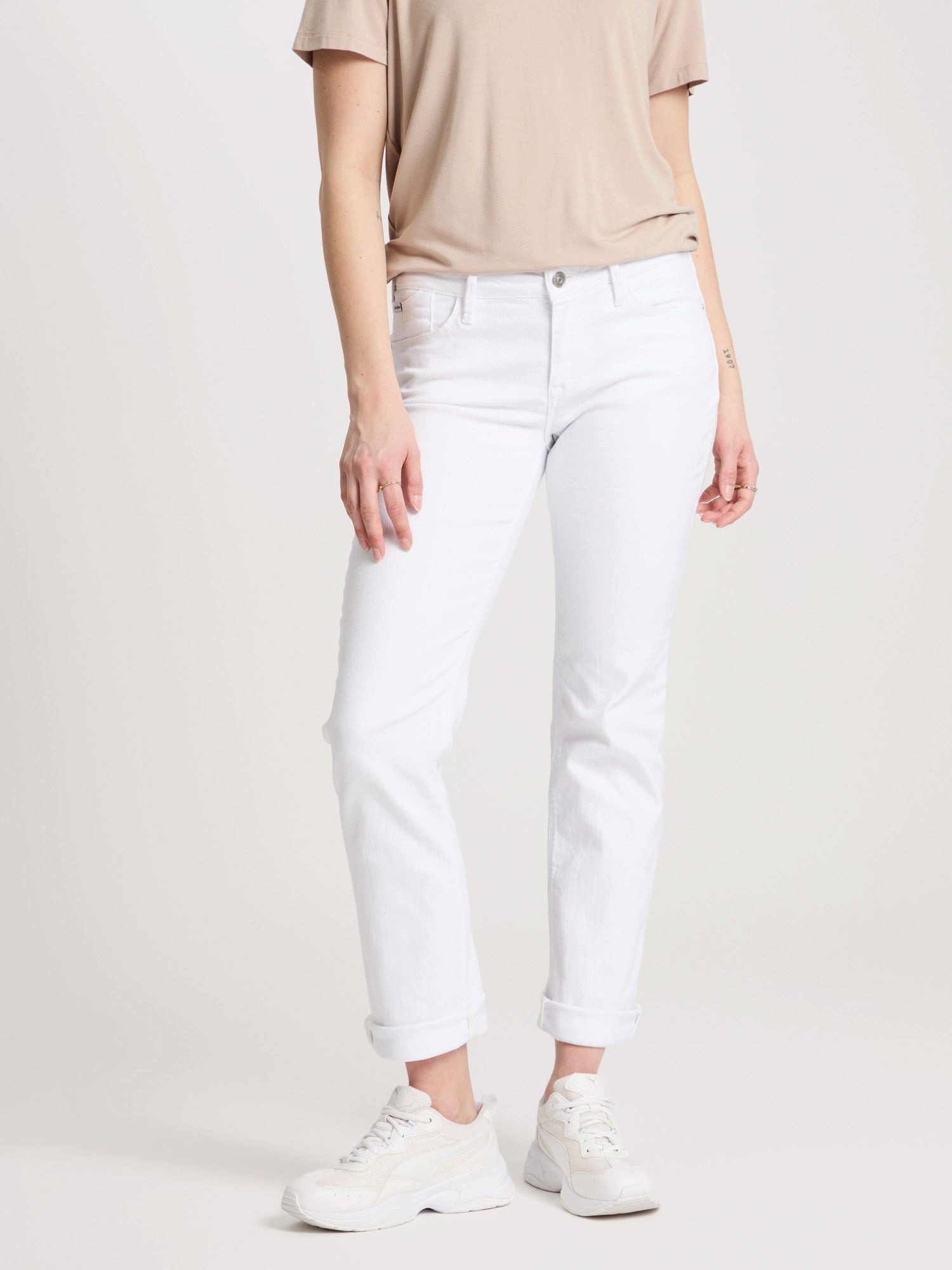 CROSS JEANS® Stretch-Jeans CROSS JEANS ROSE white N487-081