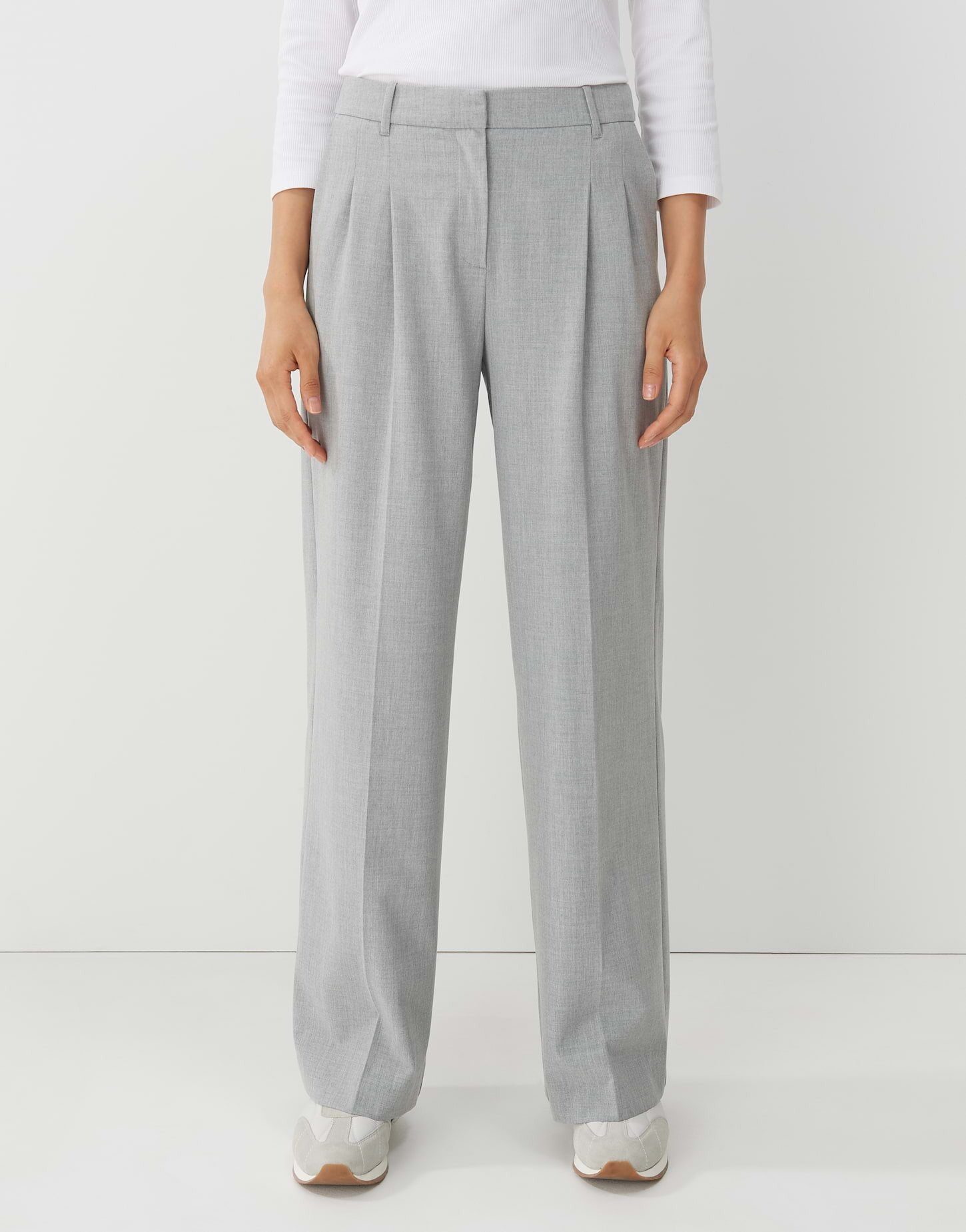 someday Bundfaltenhose Crestal