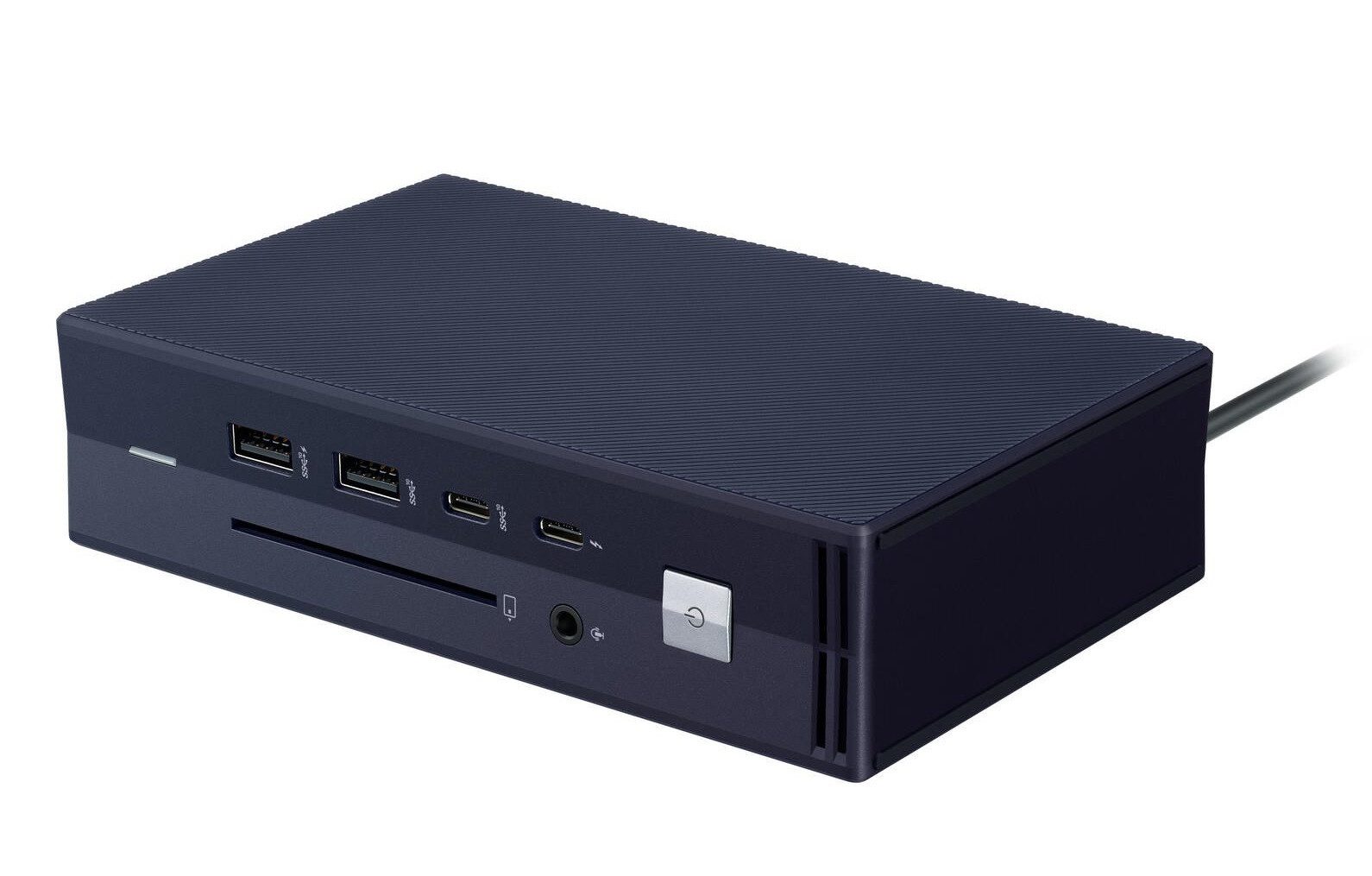 Asus Laptop-Dockingstation SimPro Dock 2 Dockingstation USB-C Thunderbolt 3 Dual 4K, (1-teilig (Dockingstation)