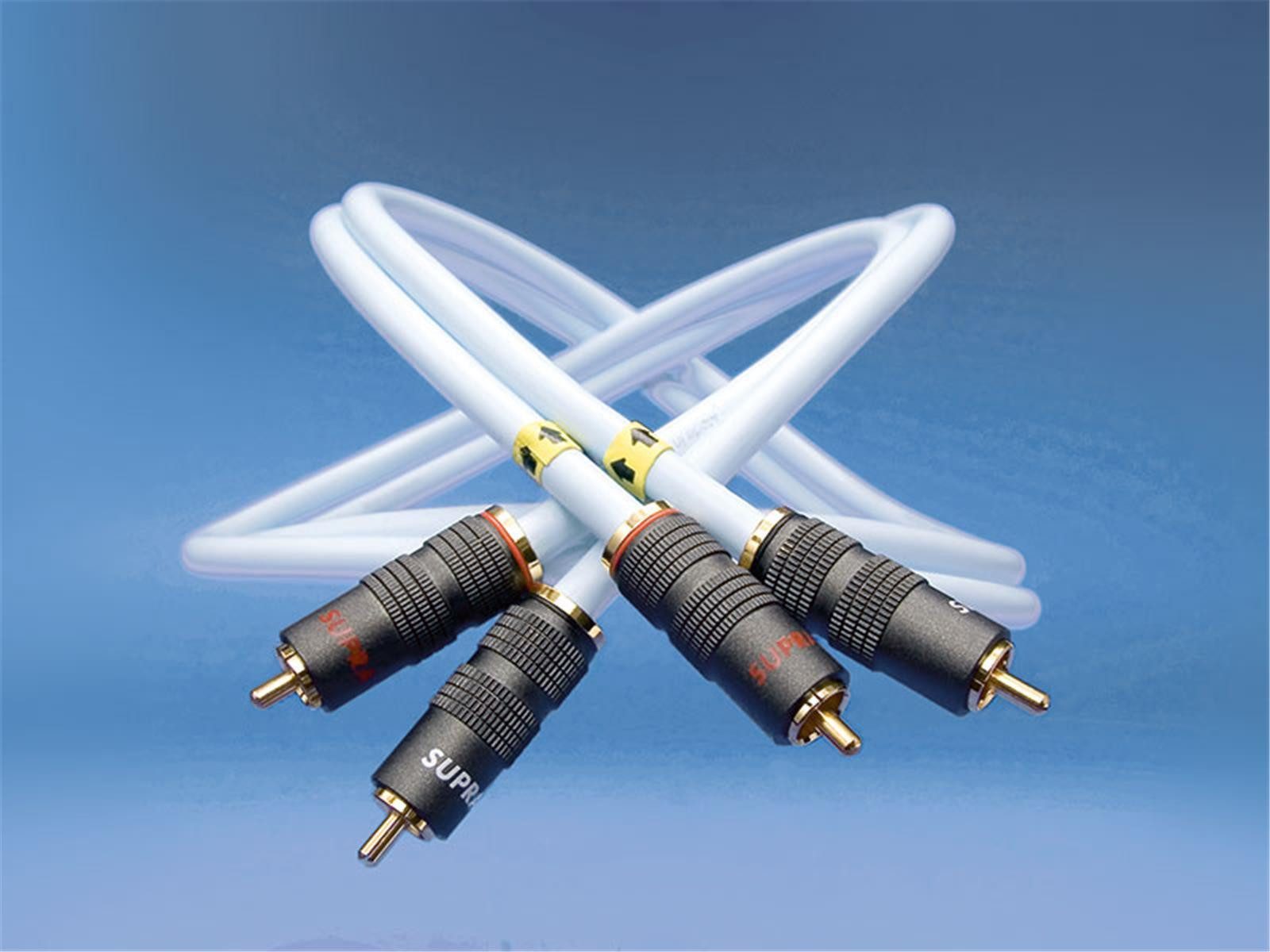 Supra Cables Supra Cables EFF - IX Audio mit PPX Stecker 1,0m Audio-Kabel, (100 cm)
