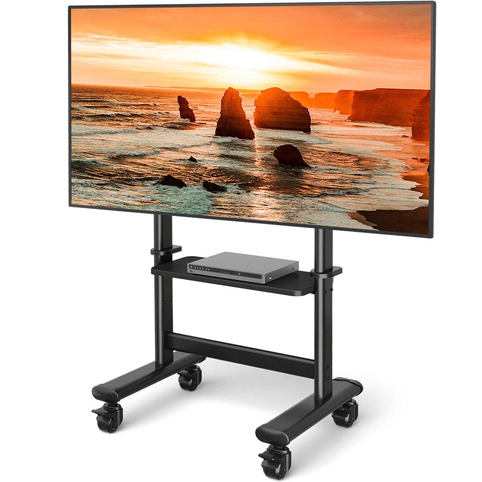 Rfiver TV-Ständer für 50-86 Zoll Fernseher, Mobiler Standfuß Groß Stabil, Rollbar, (bis 86 Zoll, 1-tlg., Max 90KG Vesa 800x600mm)
