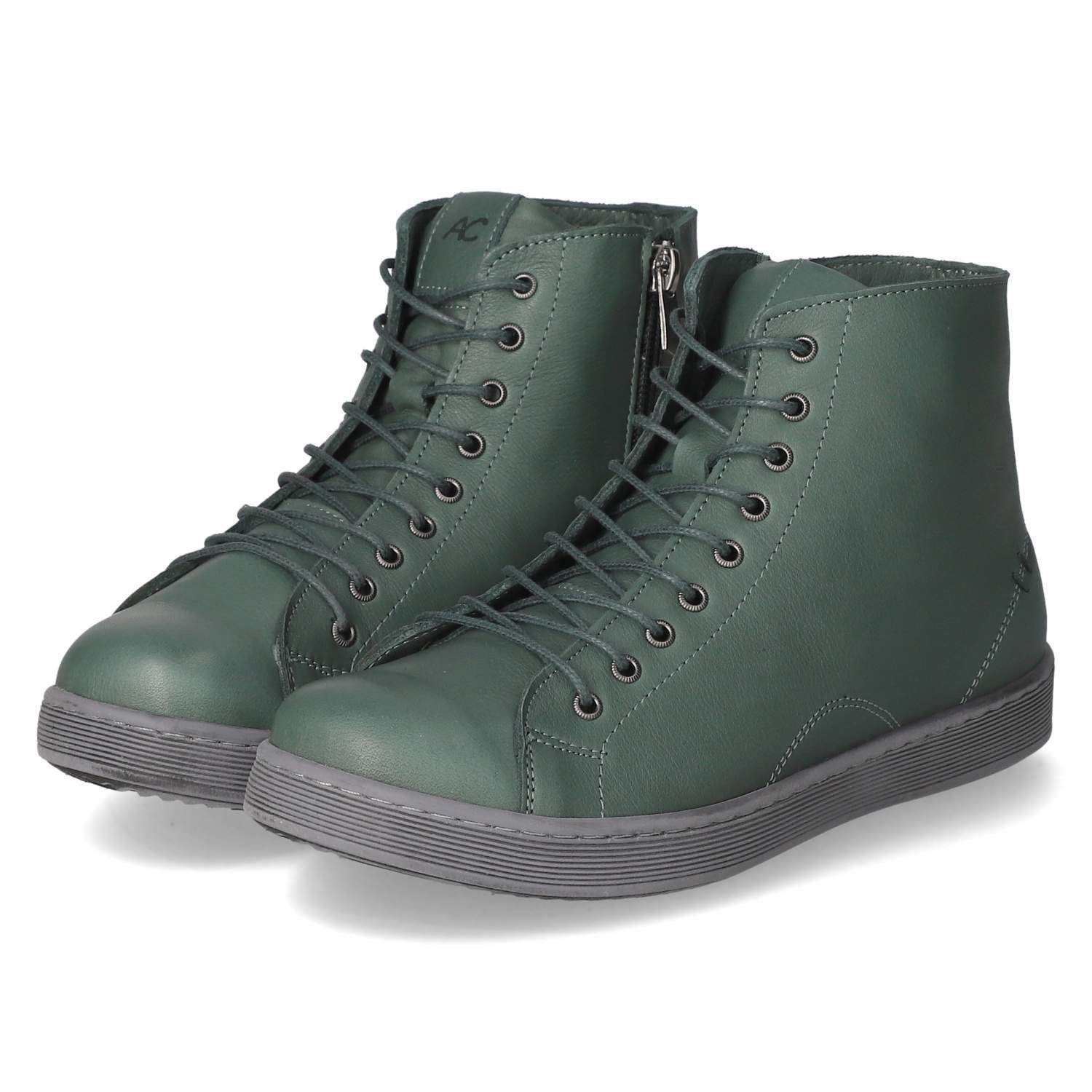 Andrea Conti Andrea Conti - female - 0344900/112 - Glattleder - gruen Schnü günstig online kaufen