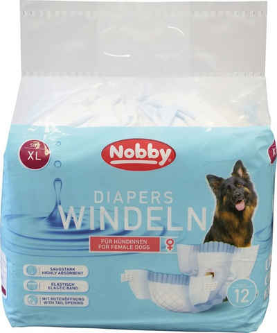 Nobby Hundehandtuch Nobby Windeln für Hündinnen Gr. XL 12 Stück