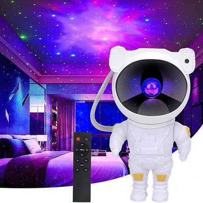 Rosnek LED Nachtlicht LED-Sternenhimmel,Astronauten Projektor, LED Galaxy Starry Light, Mit Timer & Fernbedienung