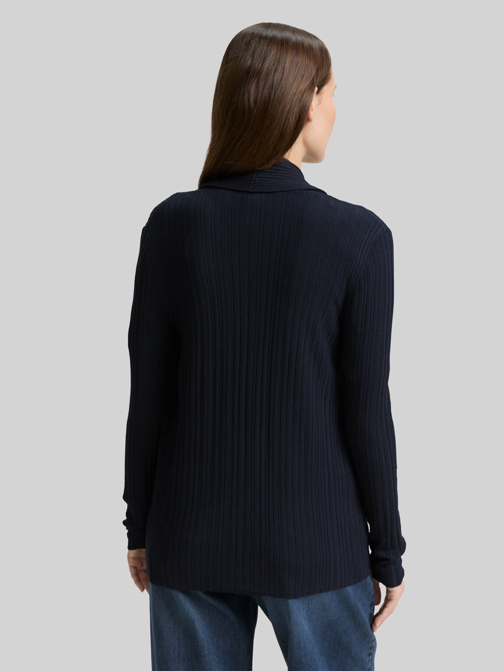 TOM TAILOR Cardigan Pullover & Strickjacken Cardigan mit Schalkragen