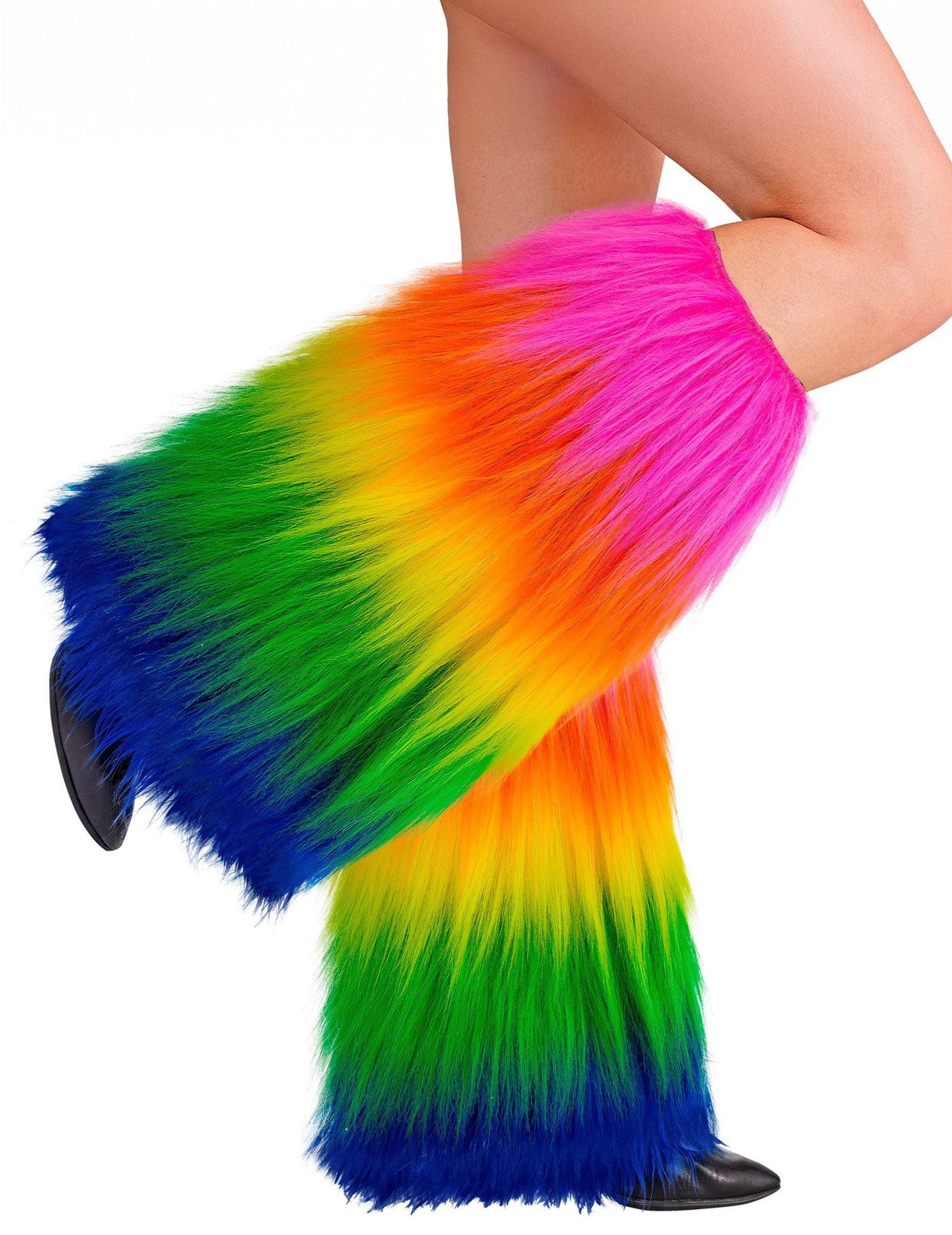 Widmann S.r.l. Kostüm Regenbogen Stulpen für Erwachsene