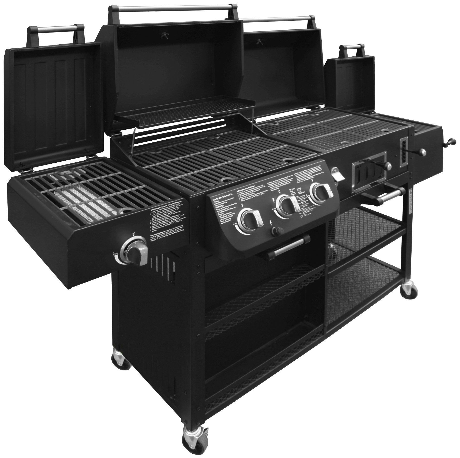 El Fuego Gasgrill Arizona, BxTxH: 203x60x127 cm – Bild 2 von 5