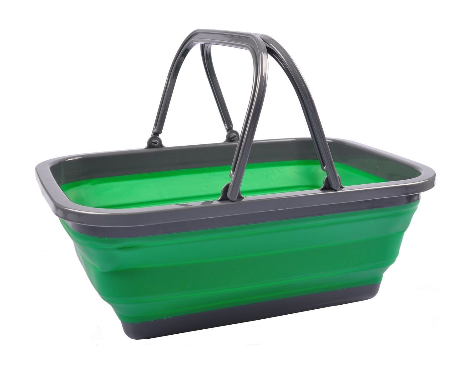 BURI Einkaufskorb Tragekorb faltbar Einkaufskorb Picknickkorb Tragetasche Aufbewahrungsk