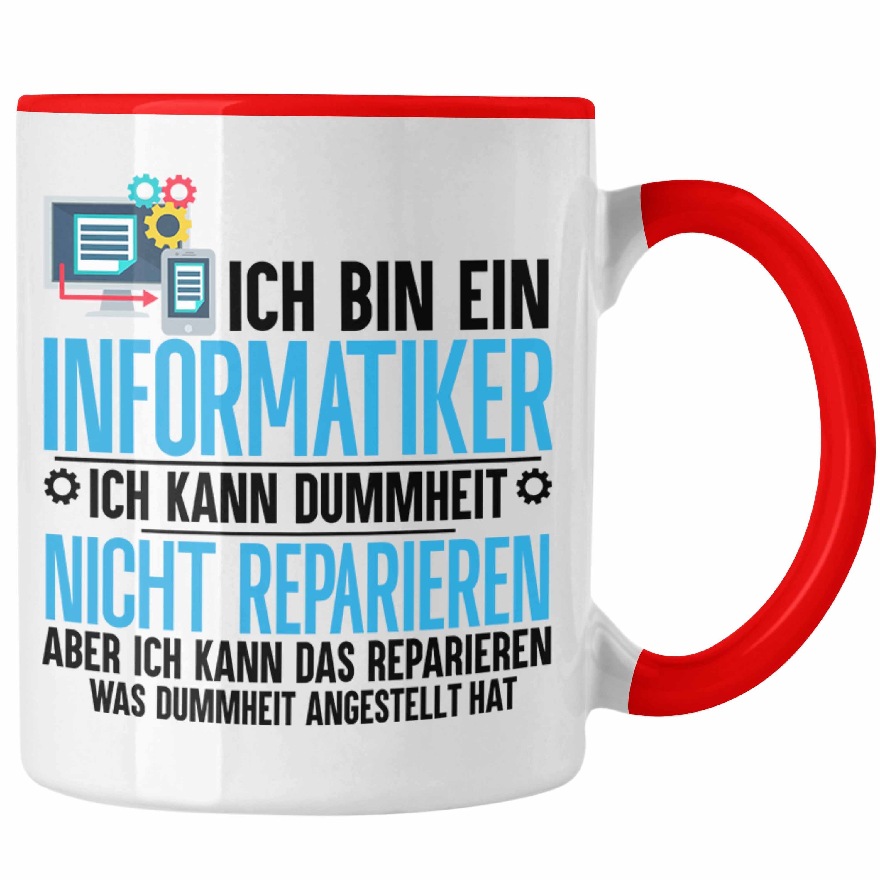 Trendation Tasse Trendation Informatiker Tasse Geschenk Programmierer