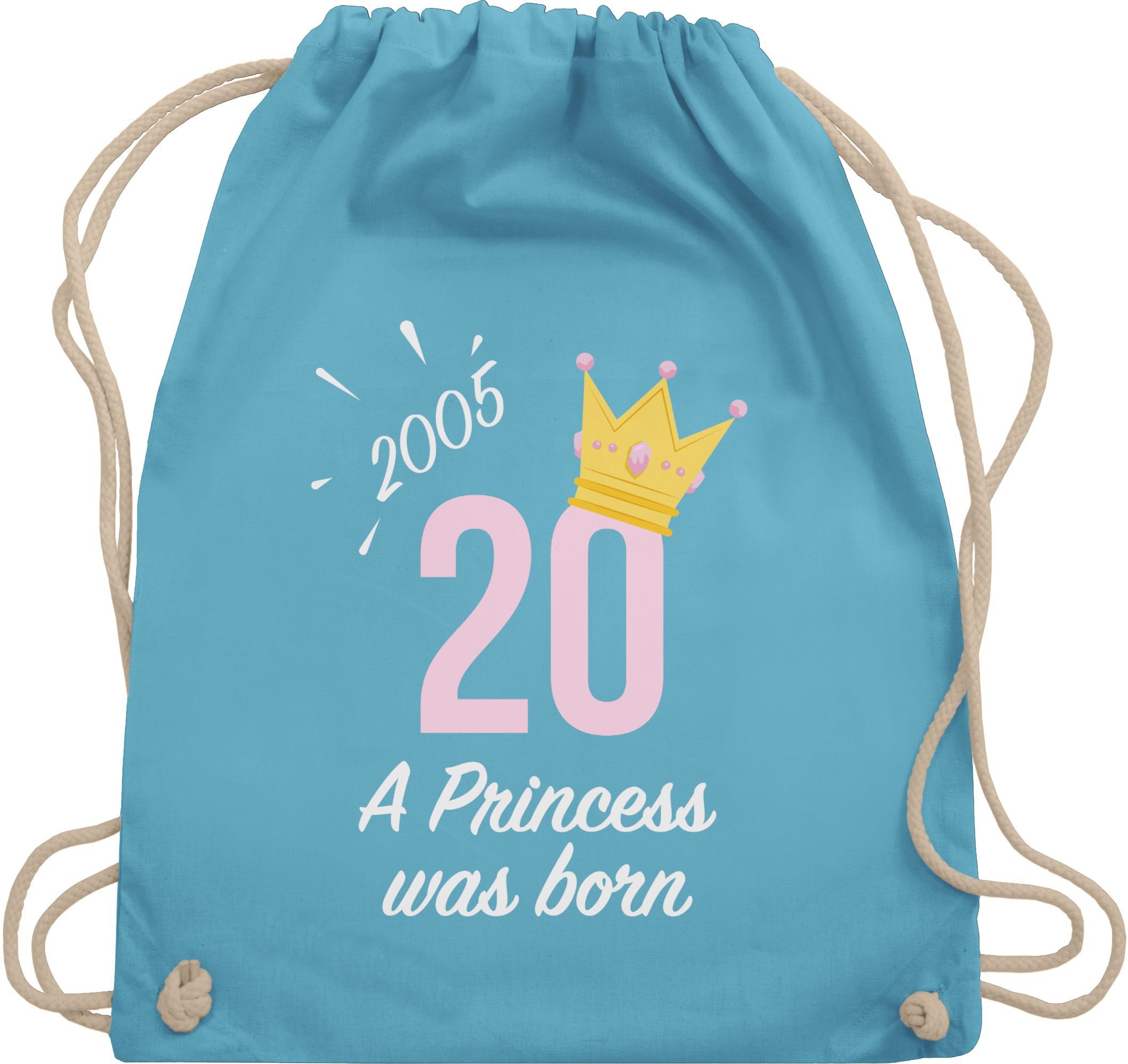 Turnbeutel Zwanzigster Mädchen Princess 2005