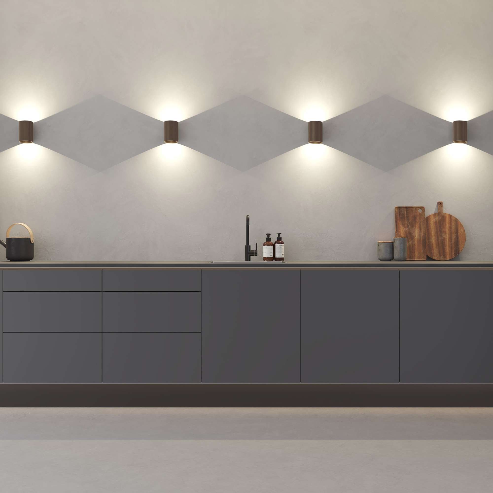 Loevschall Wandleuchte Sekvens LED Wandleuchte, Wandlampe günstig online kaufen