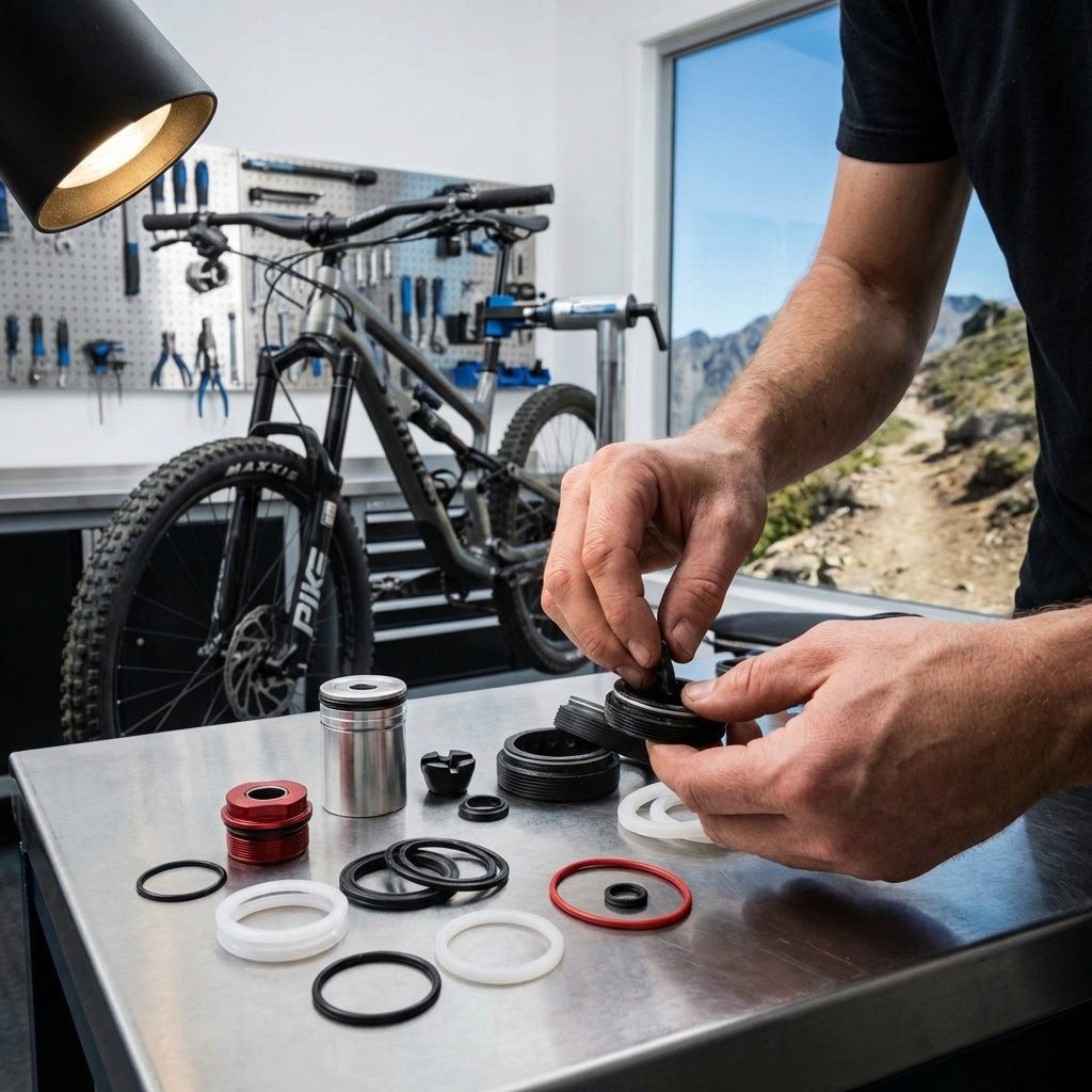 RockShox Federgabel RockShox Federgabel Service-Kit Pike 200Std/1 Jahr Debon Air Front Sus
