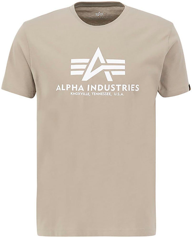 Alpha Industries T-Shirt Basic T-Shirt vintage sand