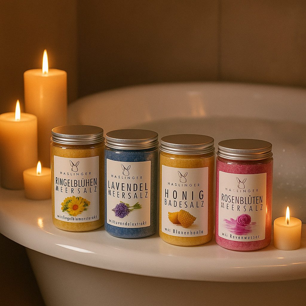 Haslinger Badezusatz Honig 450g, 1-tlg.