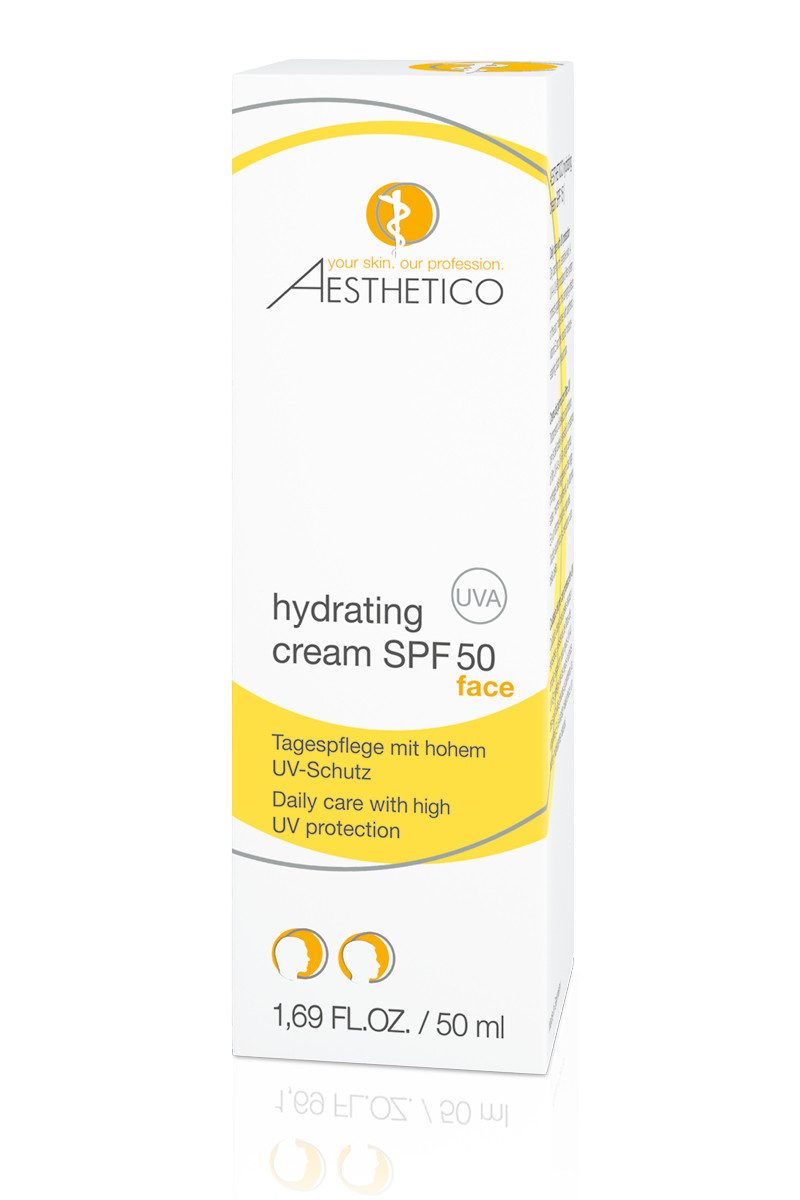 Aesthetico Feuchtigkeitscreme Aesthetico Hydrating Cream SPF 50 Face 50 ml, 1-tlg.