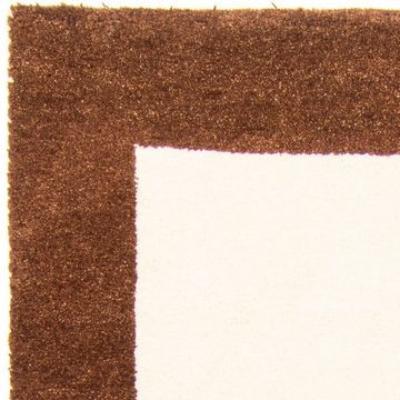 Wollteppich Gabbeh - Indus - 202 x 139 cm - beige, morgenland, rechteckig, Höhe: 18 mm, Wohnzimmer, Handgeknüpft, Einzelstück mit Zertifikat