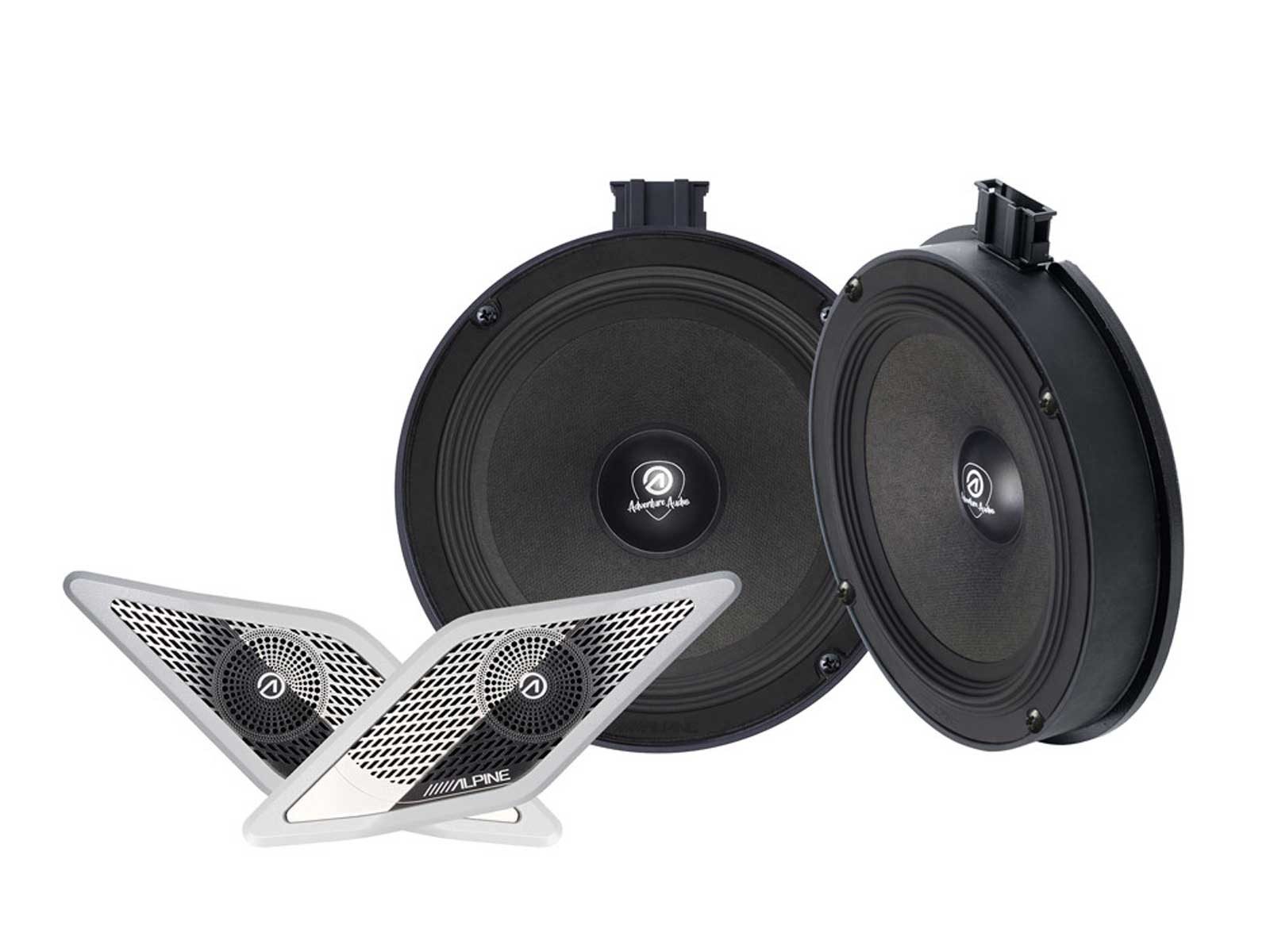 ALPINE SPC-106CRA2-2 16,5cm 2-Wege Komponentenlautsprecher für VW Crafter 2 Auto-Lautsprecher (100 W)