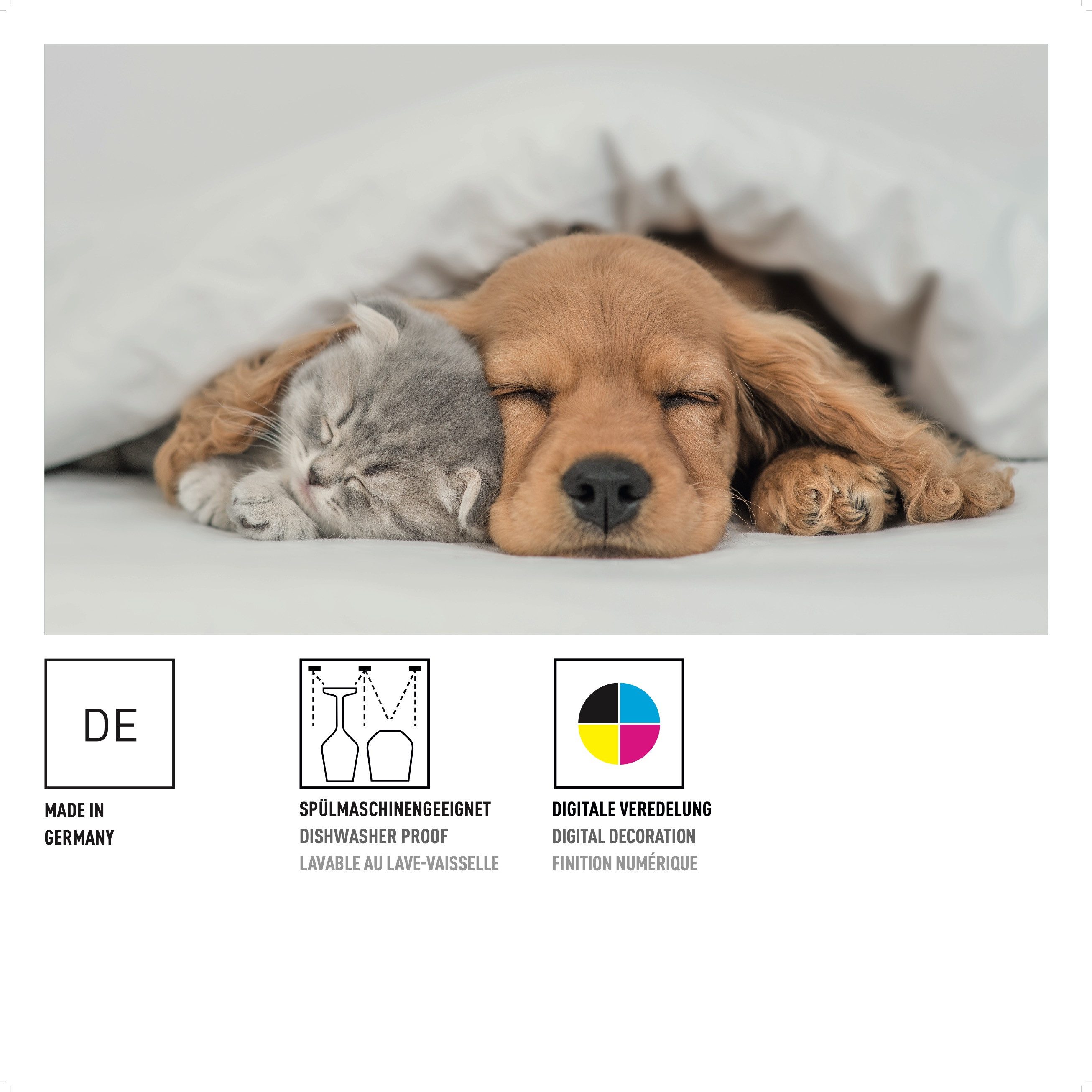 Ritzenhoff Aperitifglas Tierisch Glücklich