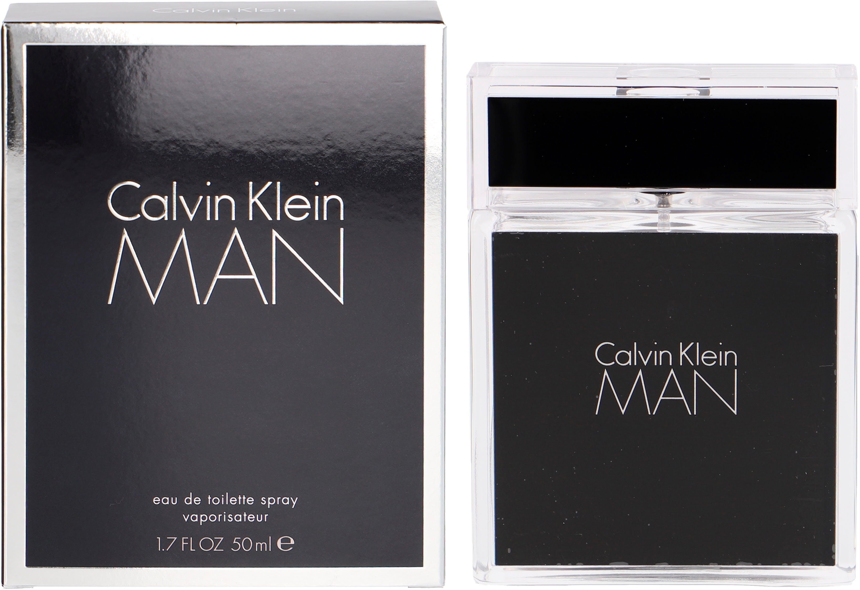 Calvin Klein Eau de Toilette Man, with versatile nuances
