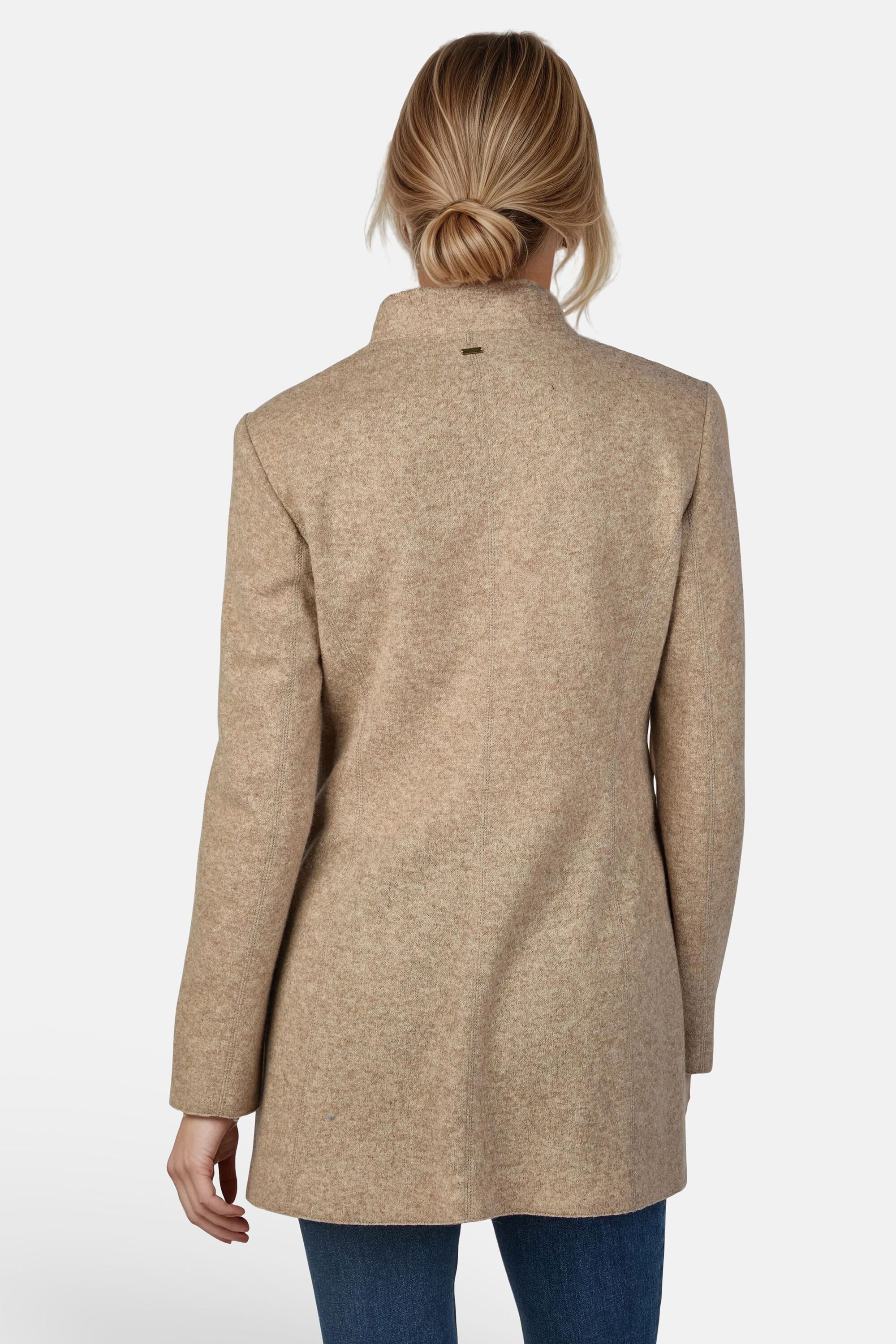 White Label Longblazer mit Stehkragen