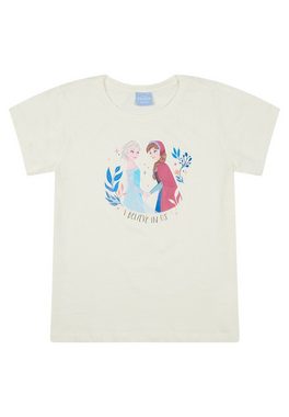 ONOMATO! Shorty Frozen - Die Eiskönigin Sommer Schlafanzug Shorty Pyjama-Set kurz (2 tlg) Anna und Elsa
