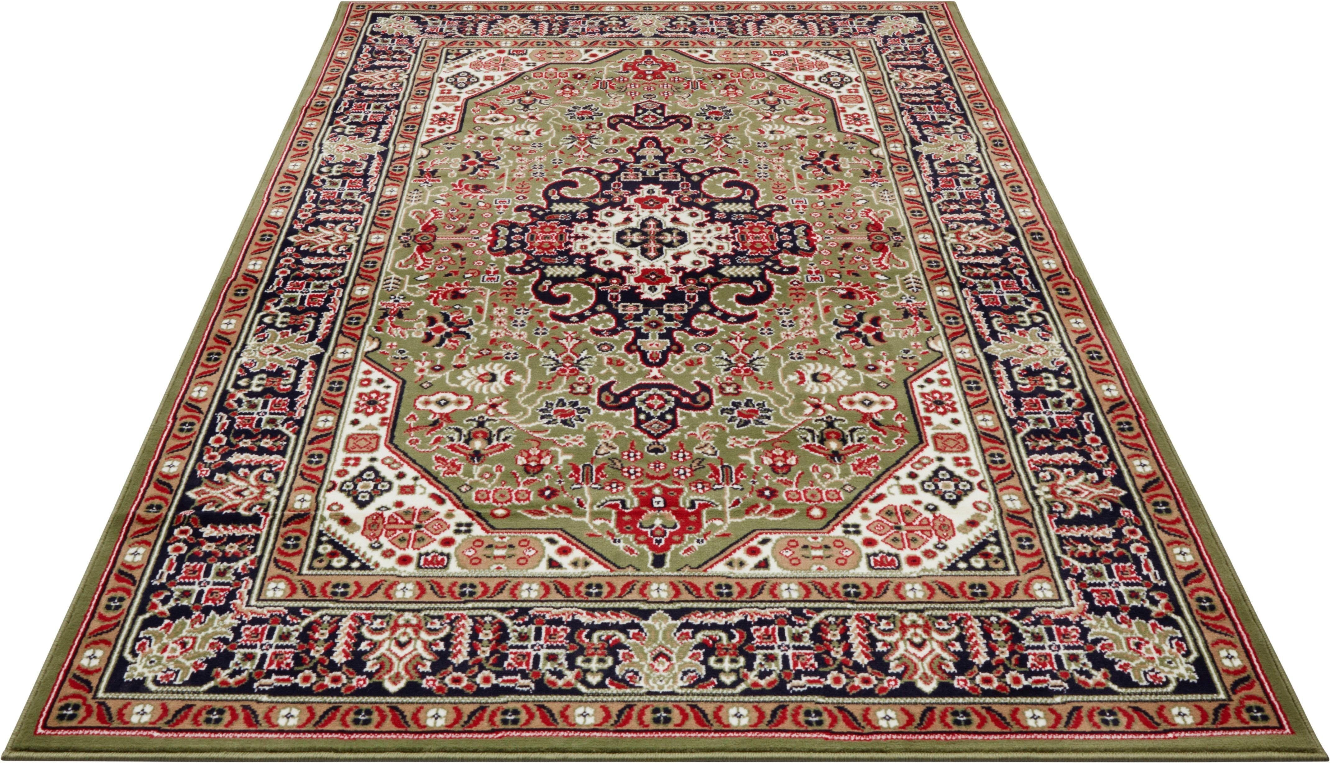 Teppich Skazar Isfahan, NOURISTAN, rechteckig, Höhe: 9 mm, Kurzflor, Orient,  Teppich, Vintage, Esszimmer, Wohnzimmer, Flur, Moderner Kurzflor Teppich im  Orient-Design