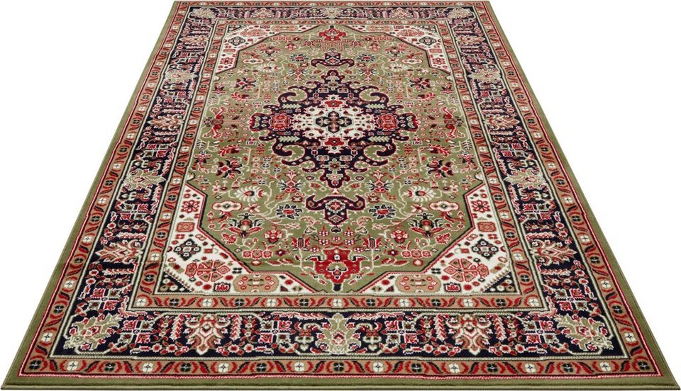 Teppich Skazar Isfahan, NOURISTAN, rechteckig, Höhe: 9 mm, Kurzflor, Orient,  Teppich, Vintage, Esszimmer, Wohnzimmer, Flur, Moderner Kurzflor Teppich im  Orient-Design