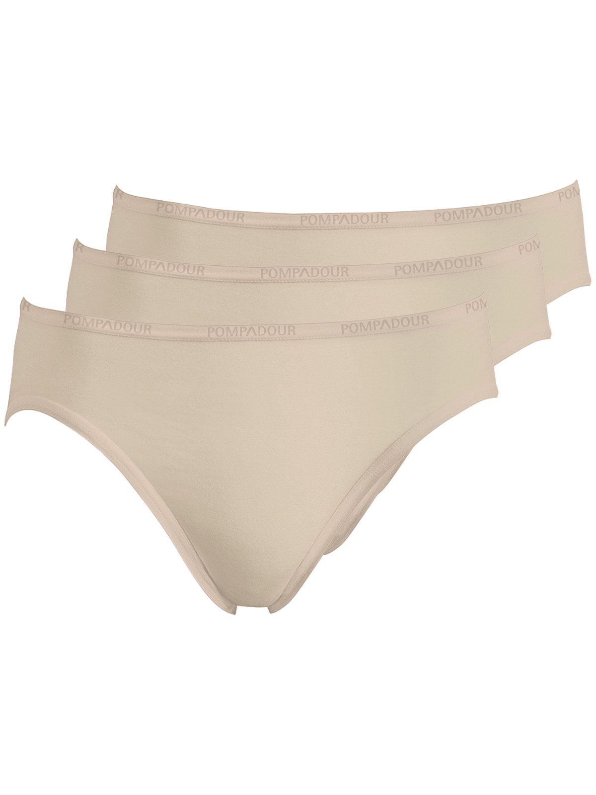 Pompadour Bikinislip 3er Pack Damen Bikinislip günstig online kaufen