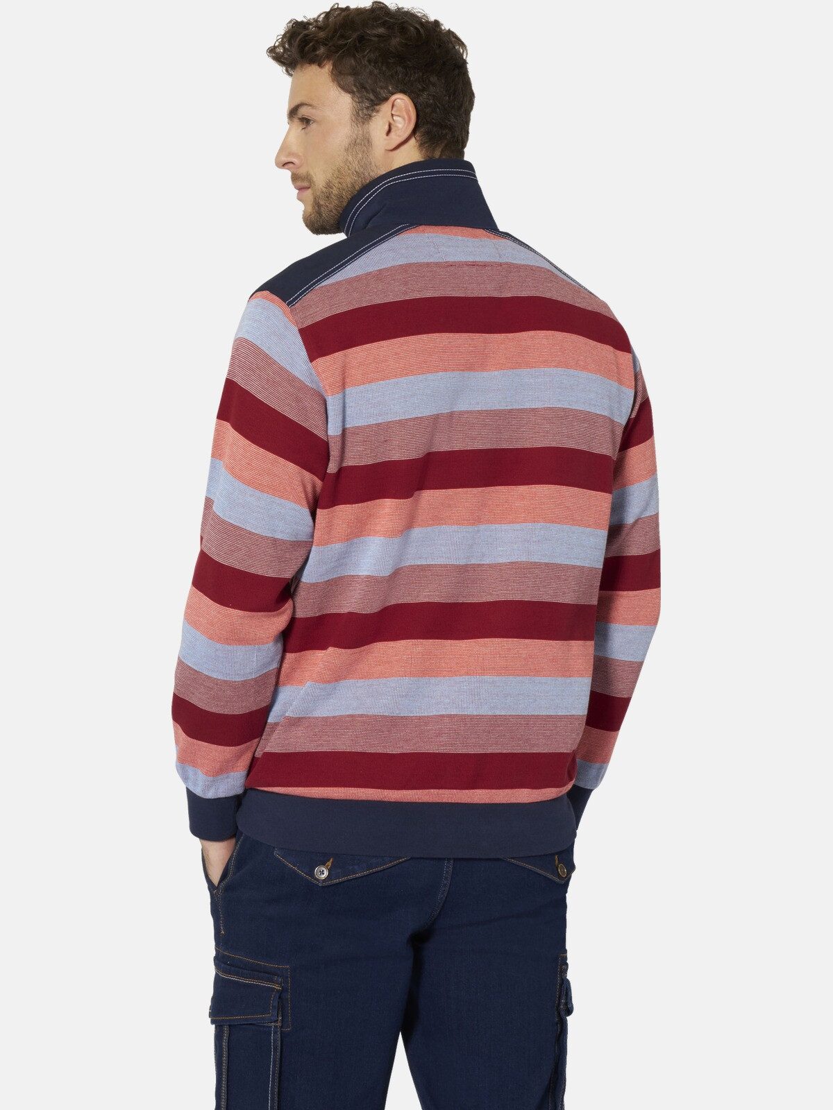 Babista Sweatshirt OLAMAR mit Querstreifenmuster
